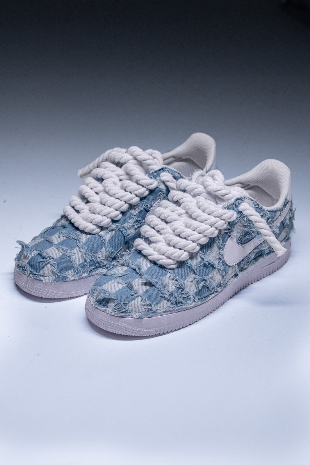 Nike Air Force 1 "Rope Laces White" Jeans White