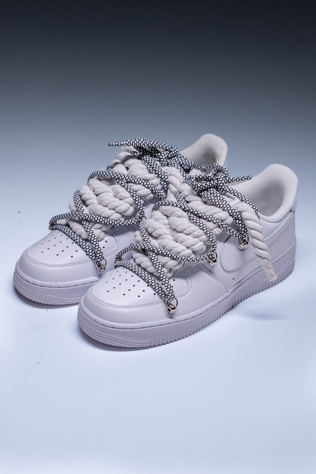 Nike Air Force 1 "Rope Laces White" Triple Laces