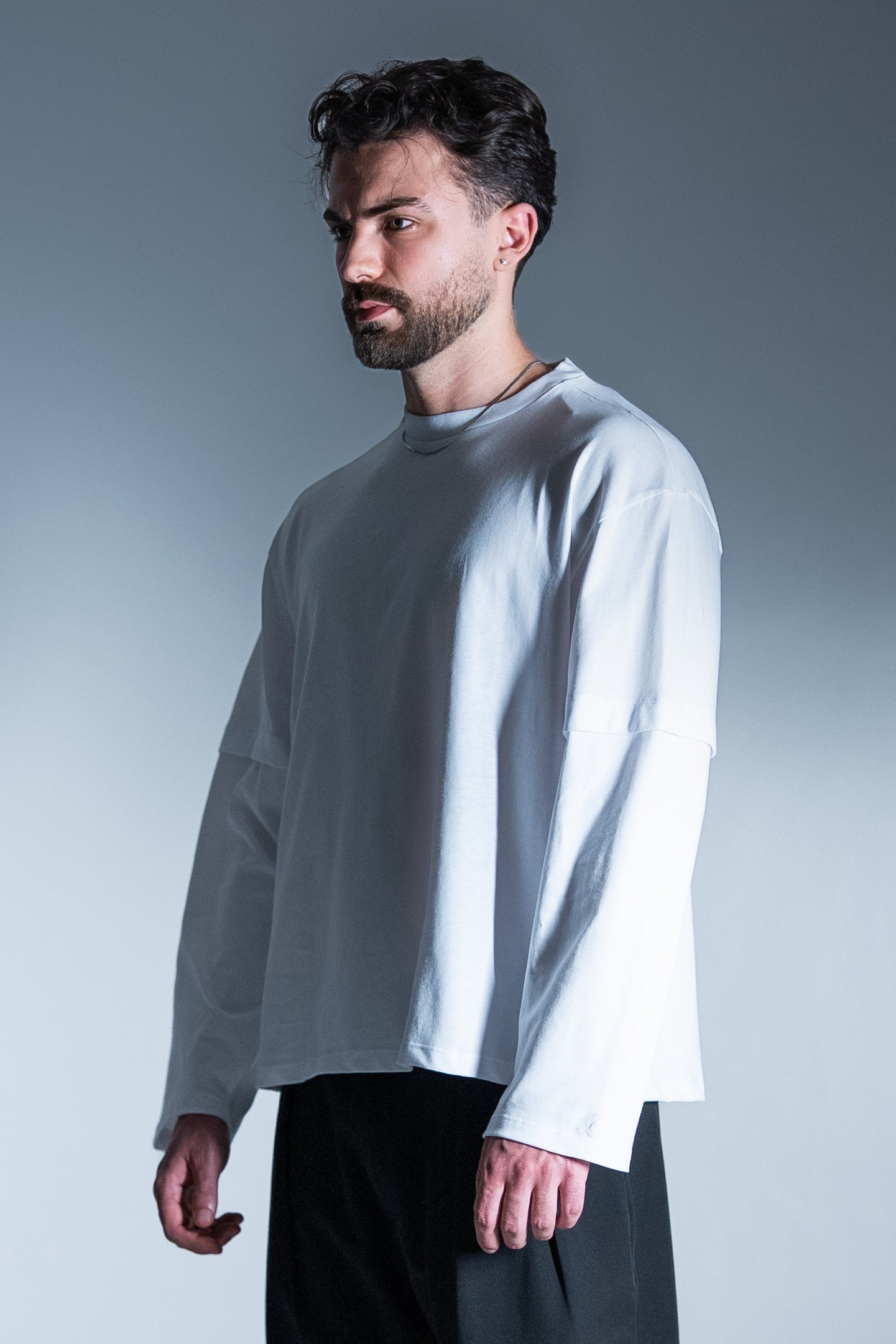 BABA Longsleeve - White
