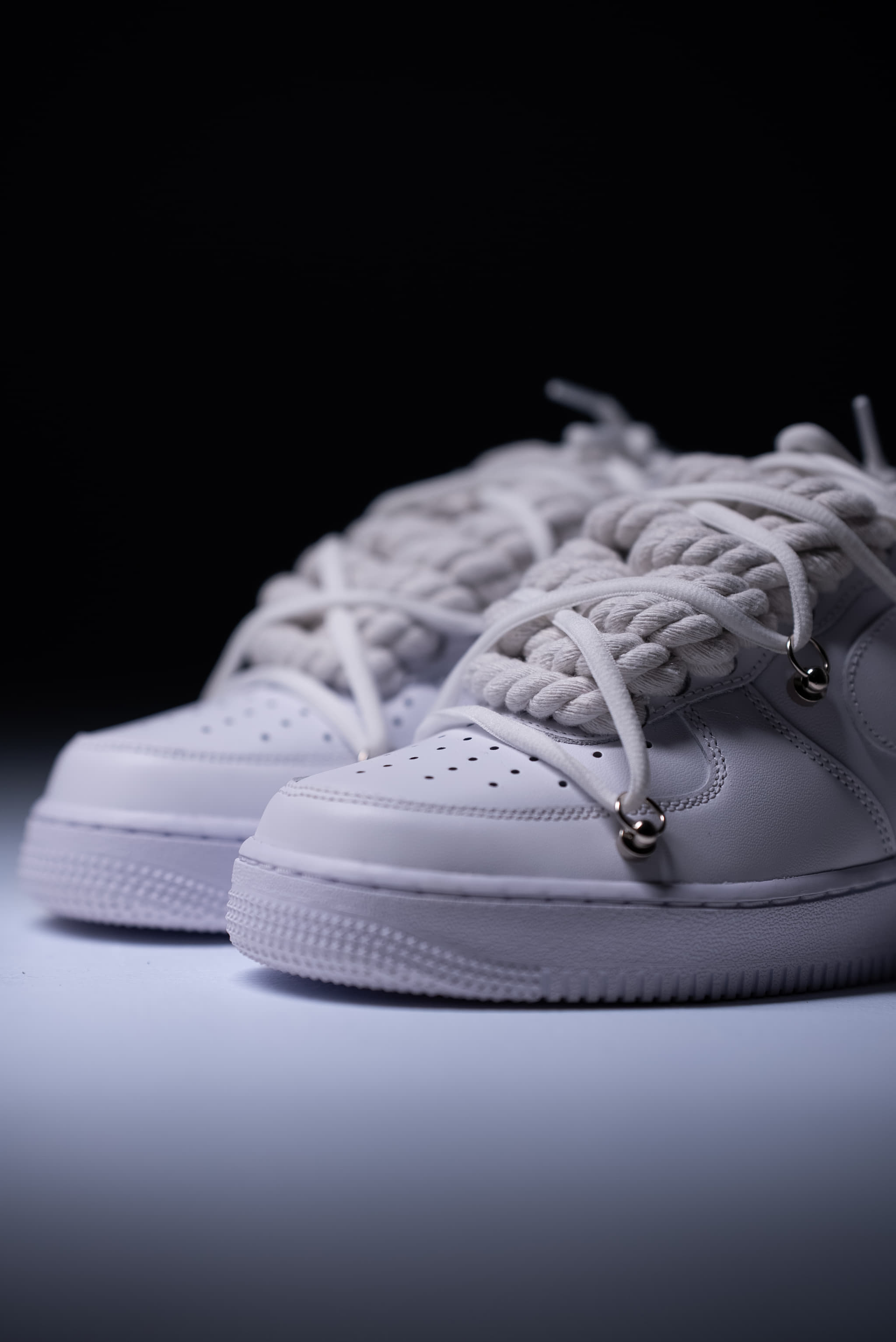 Nike Air Force 1 "Rope Laces White" Triple White