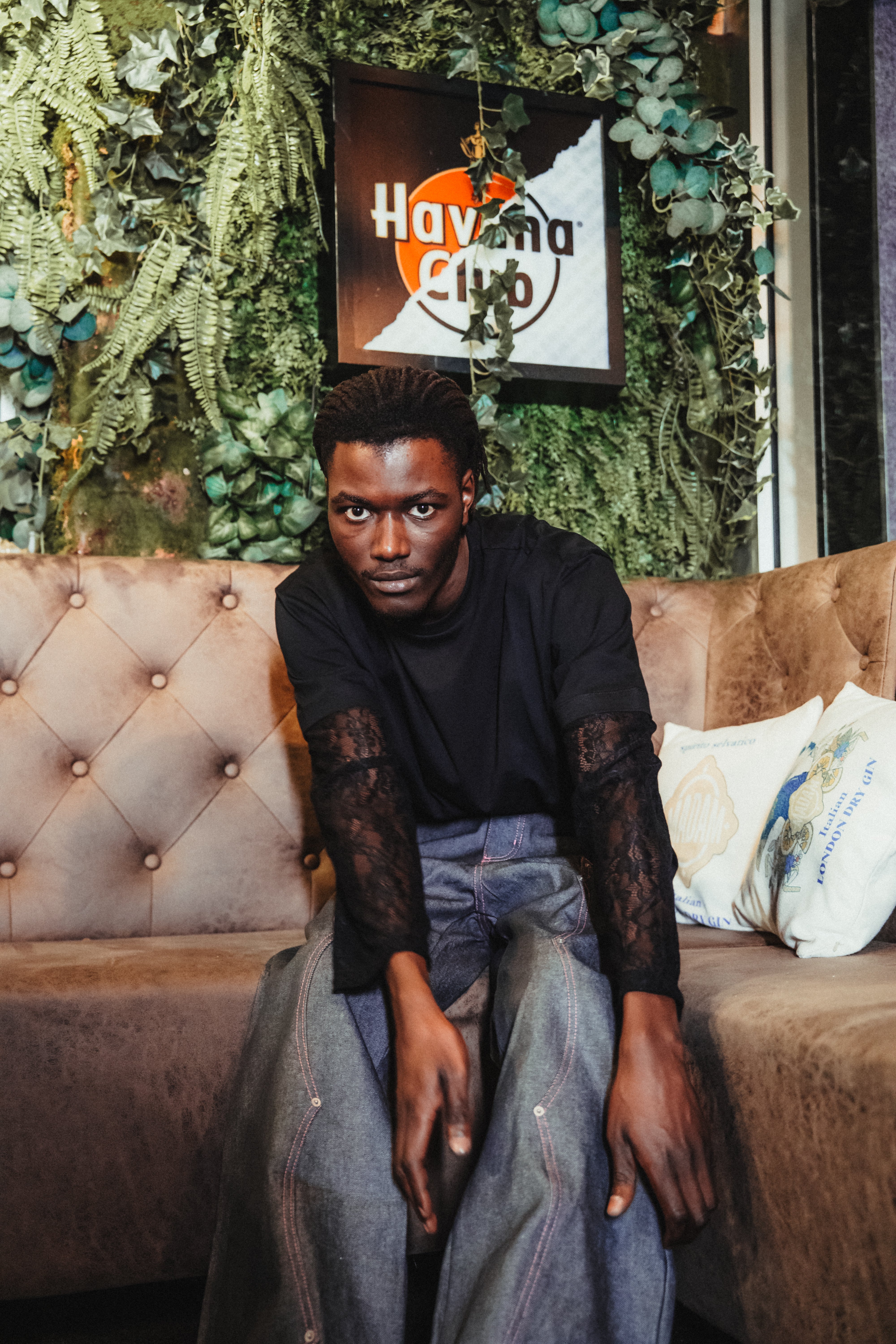 BABA Carpenter Denim Off-Line - Grey Pink