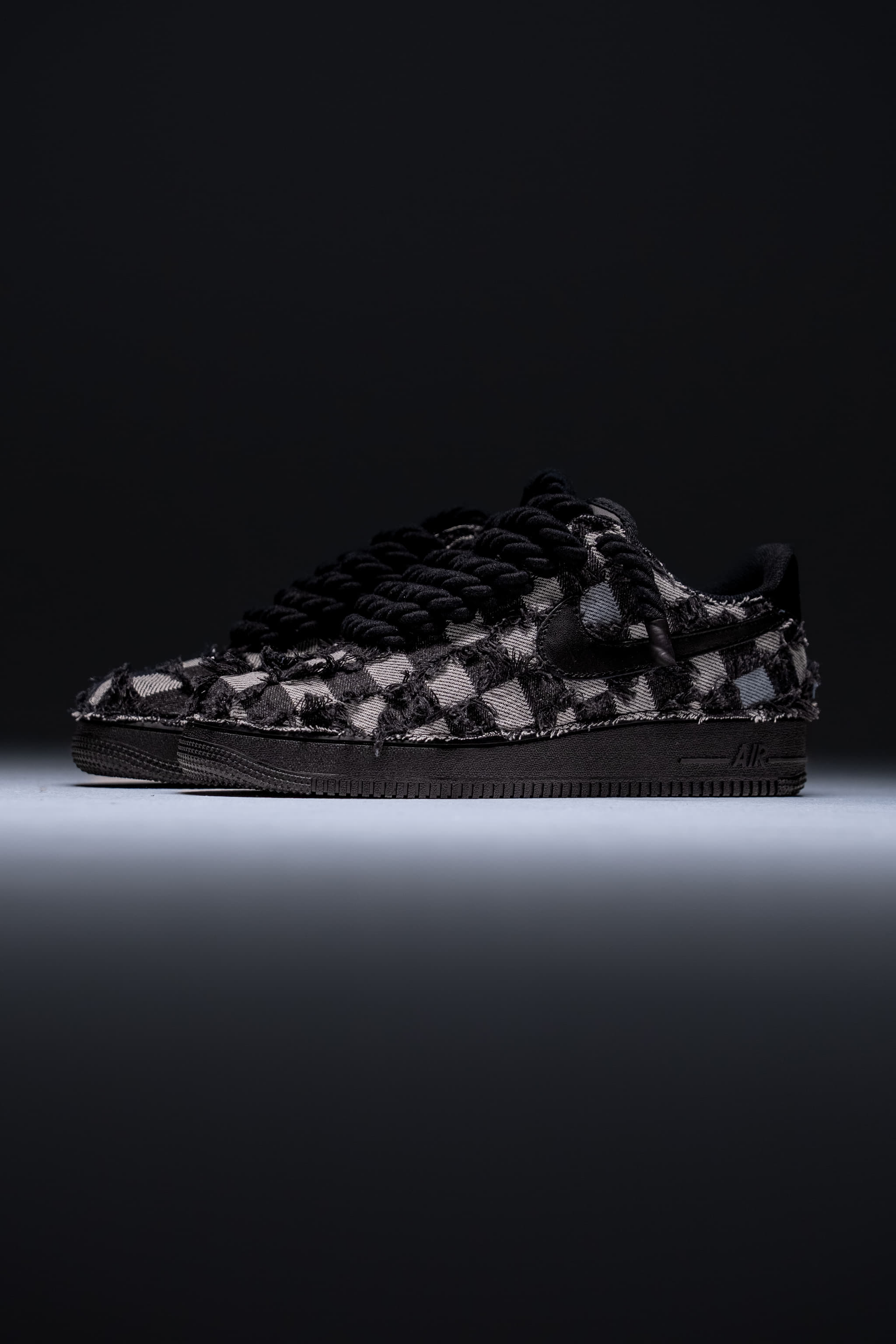 Nike Air Force 1 "Rope Laces Black" Jeans Black