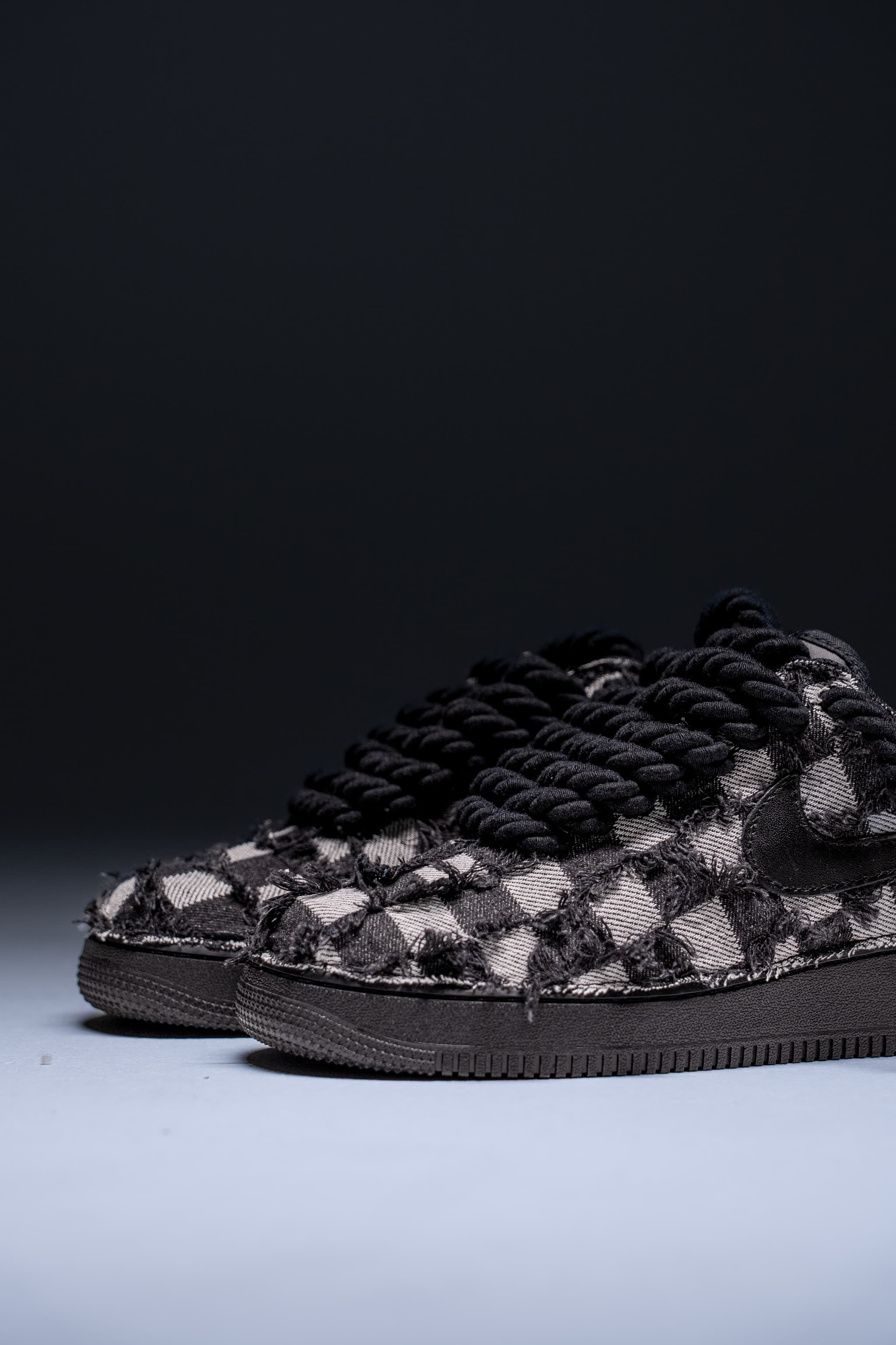 Nike Air Force 1 "Rope Laces Black" Jeans Black