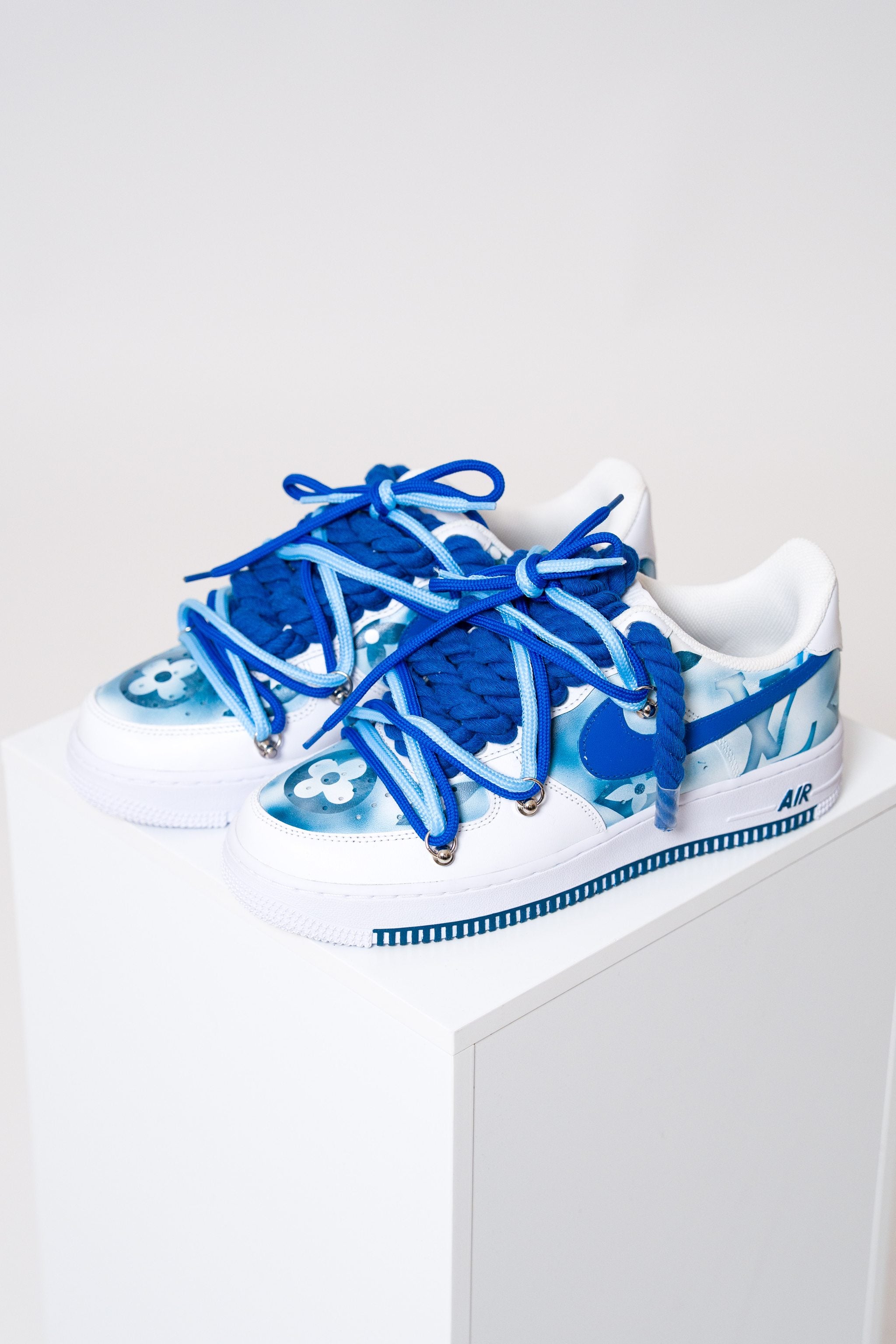 Nike Air Force 1 L.V. Blue "Rope Laces White"