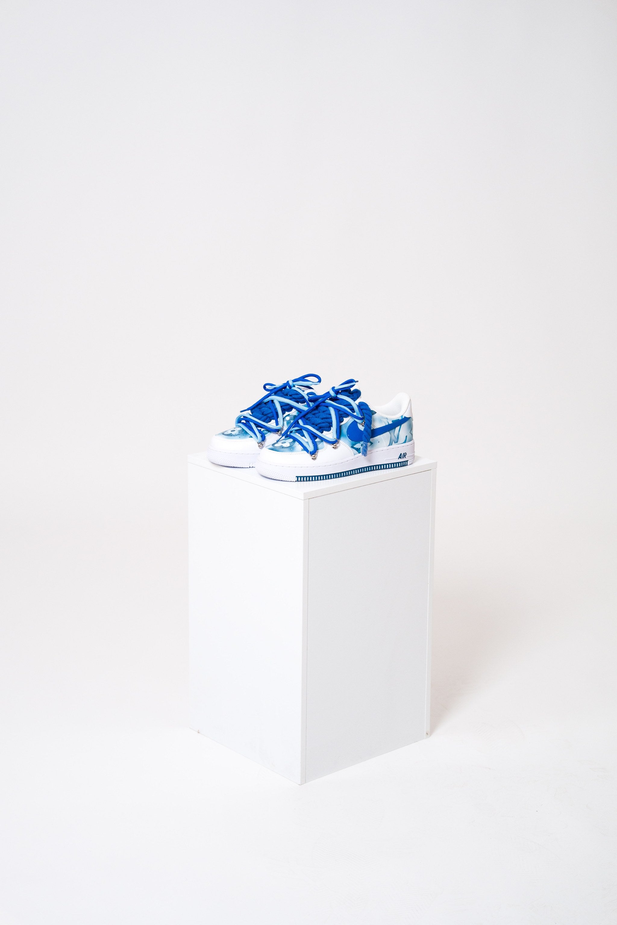 Nike Air Force 1 L.V. Blue "Rope Laces White"