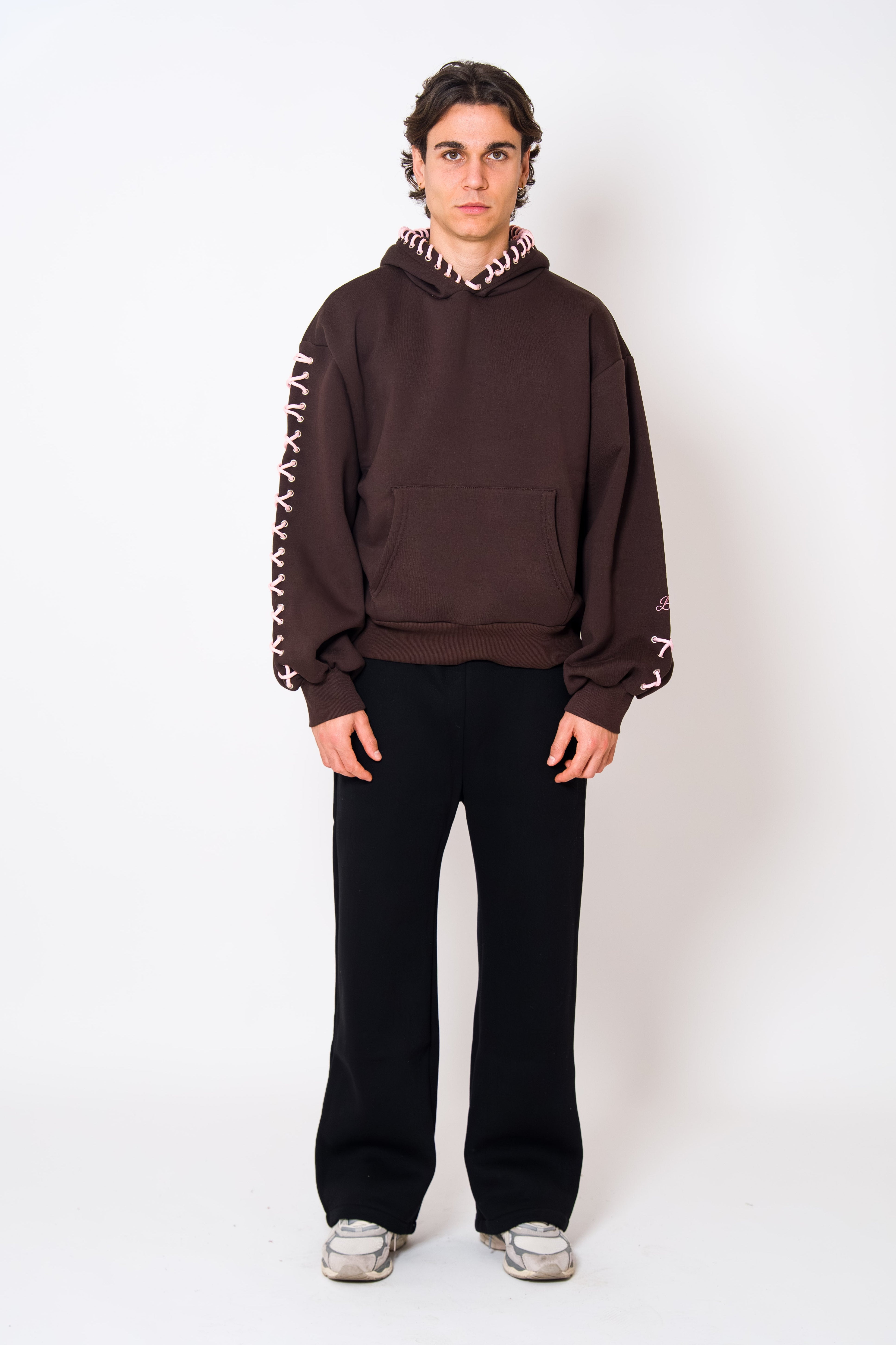 BABA Laces Hoodie - Apricot (Copia)