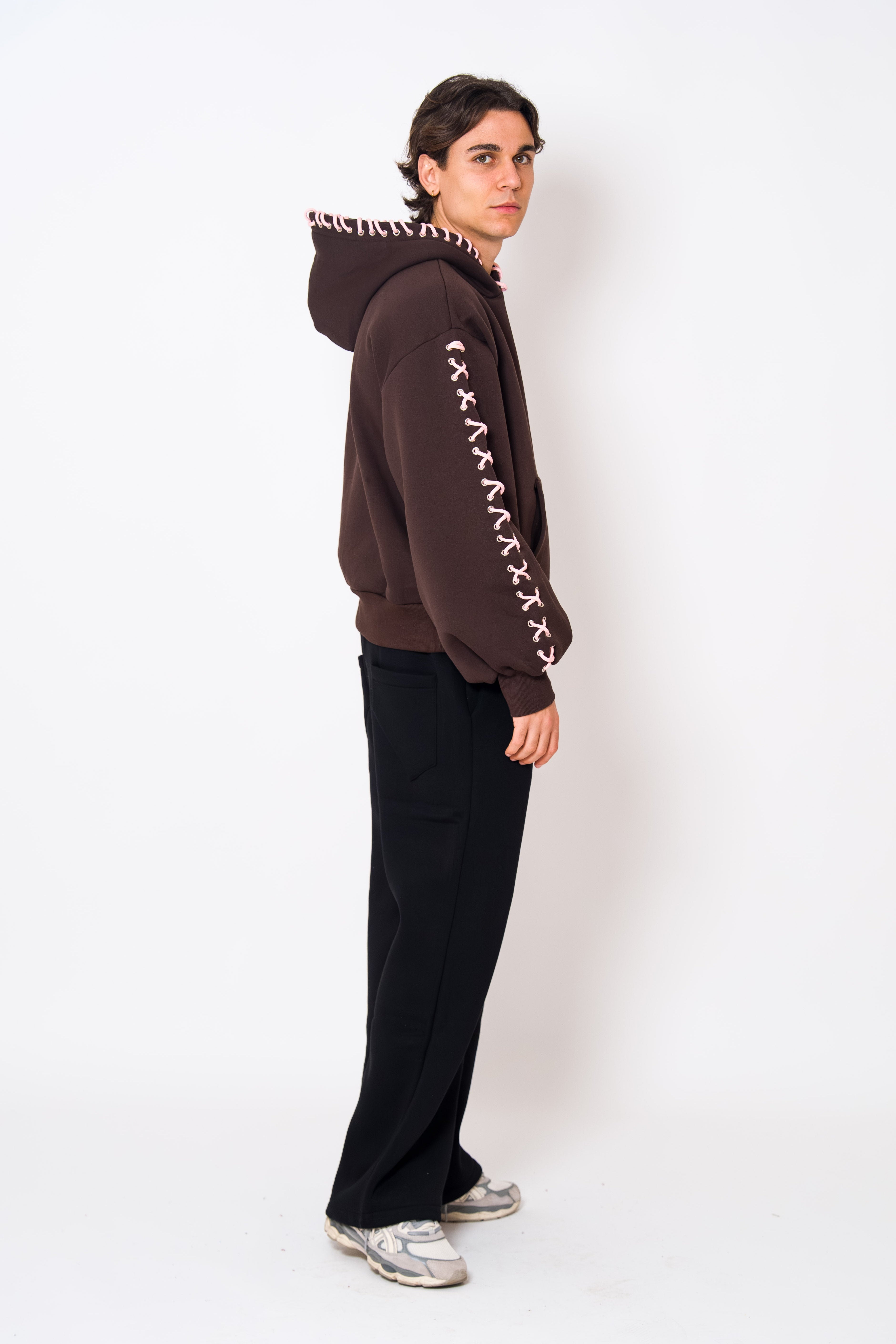 BABA Laces Hoodie - Apricot (Copia)