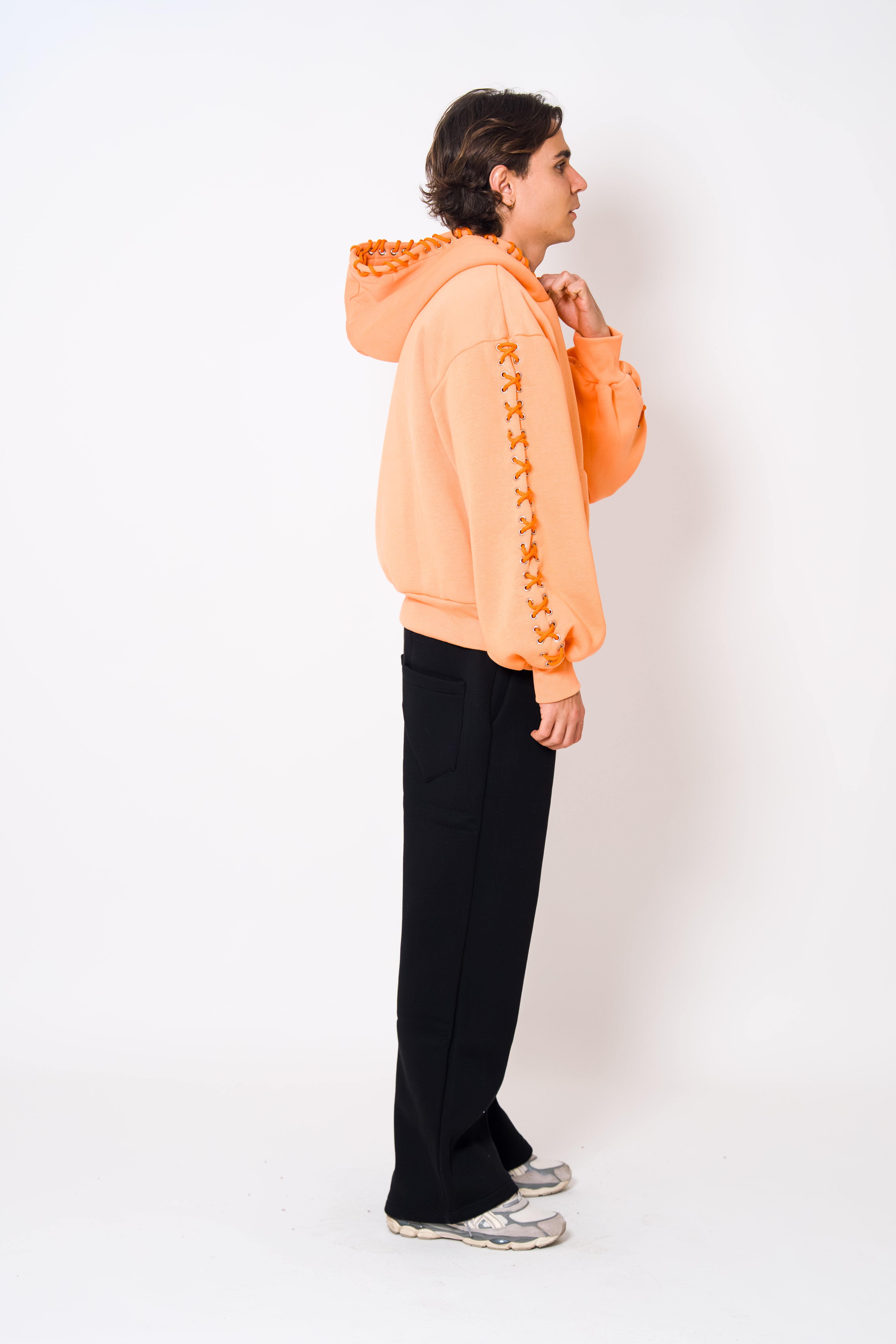 BABA Laces Hoodie - Apricot