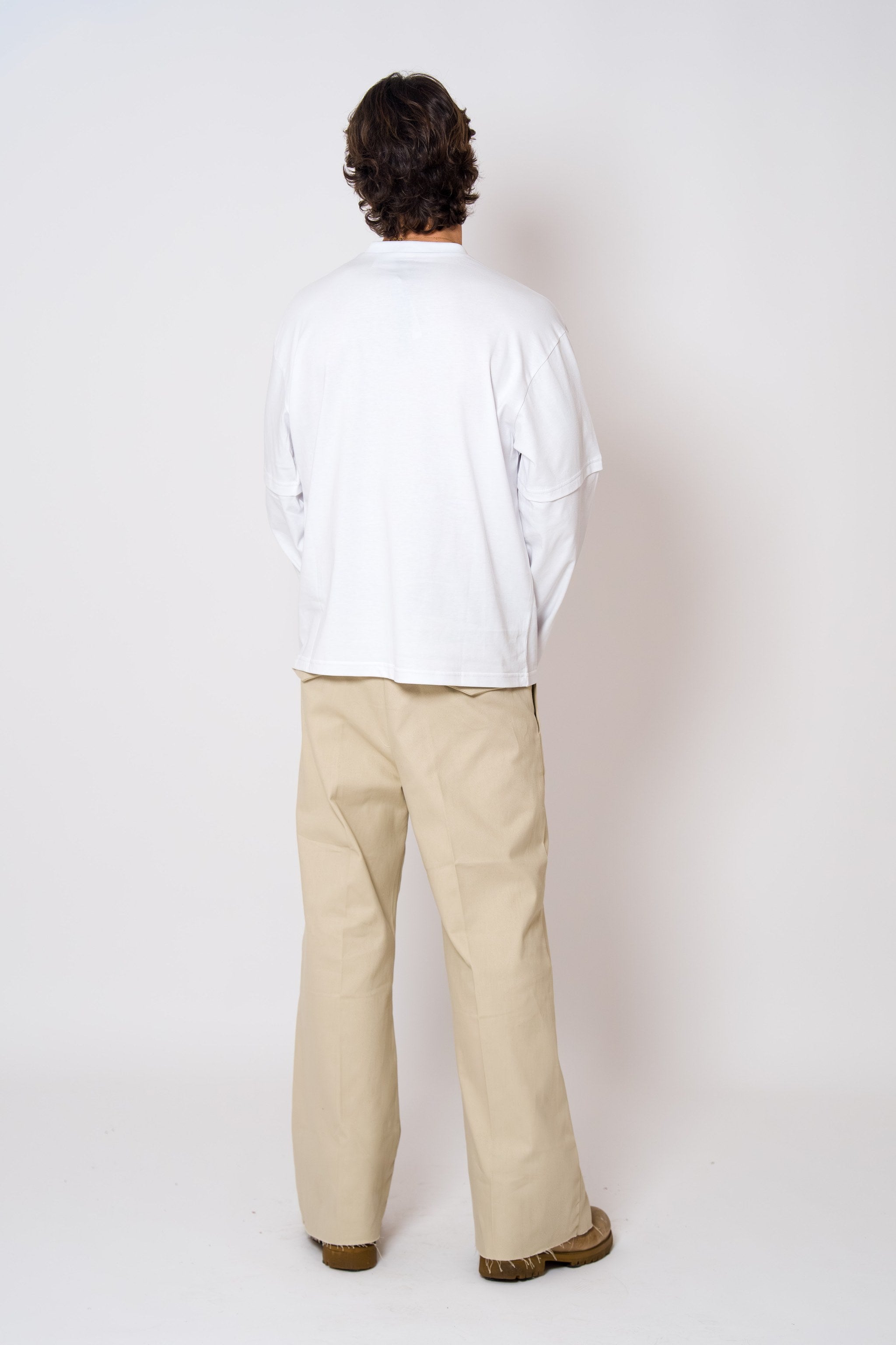 BABA Denim Bold Hearts - Beige