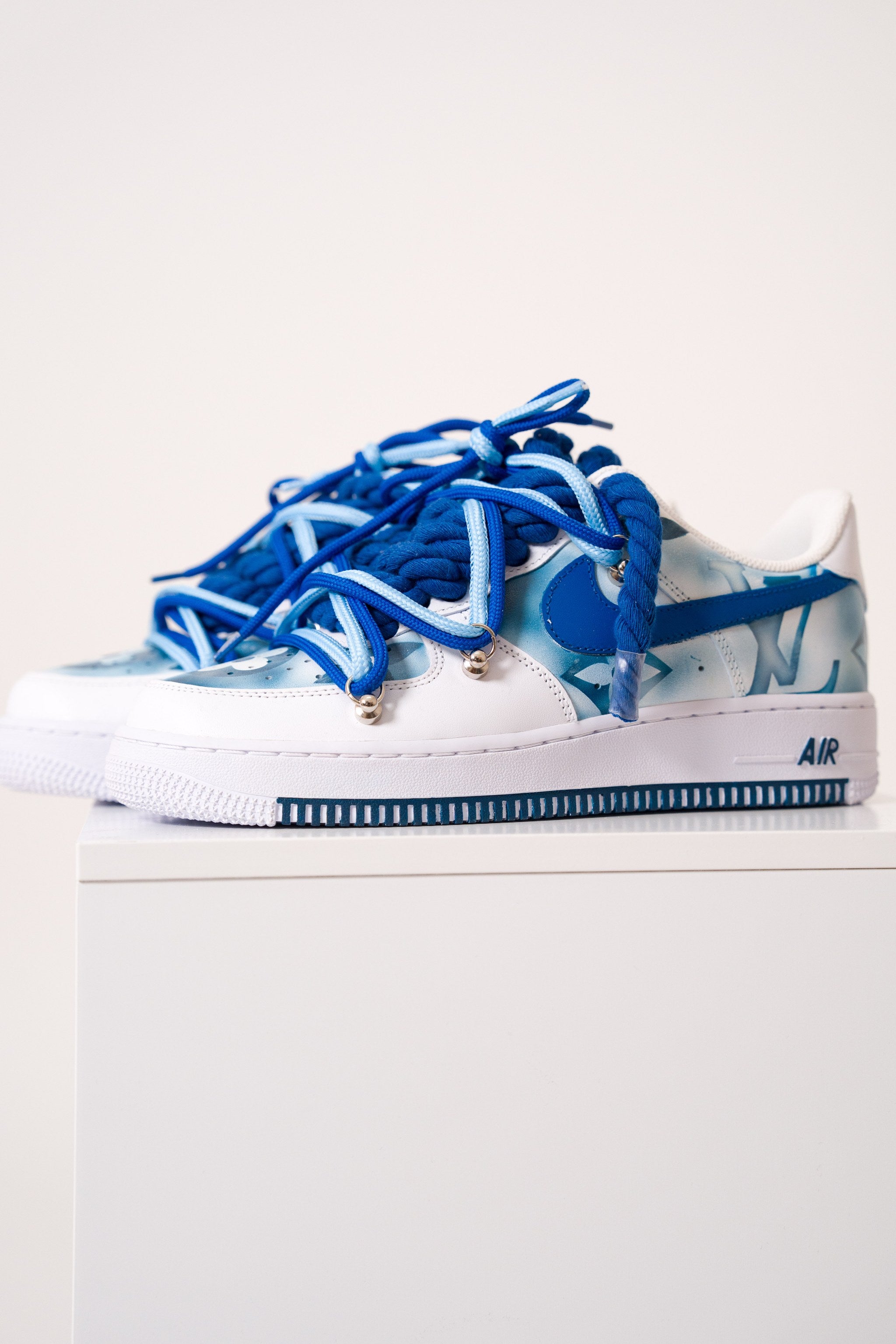 Nike Air Force 1 L.V. Blue "Rope Laces White"