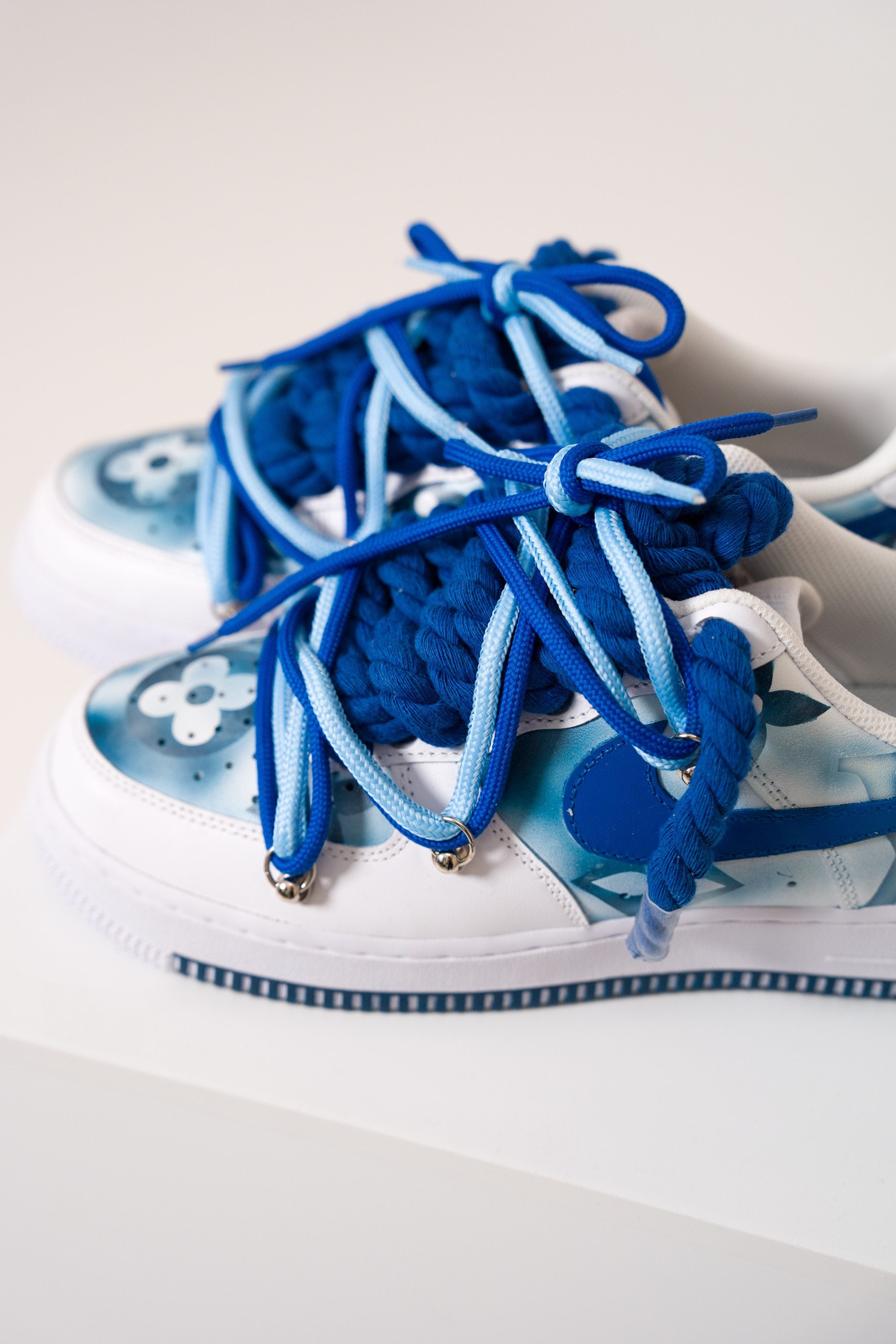 Nike Air Force 1 L.V. Blue "Rope Laces White"