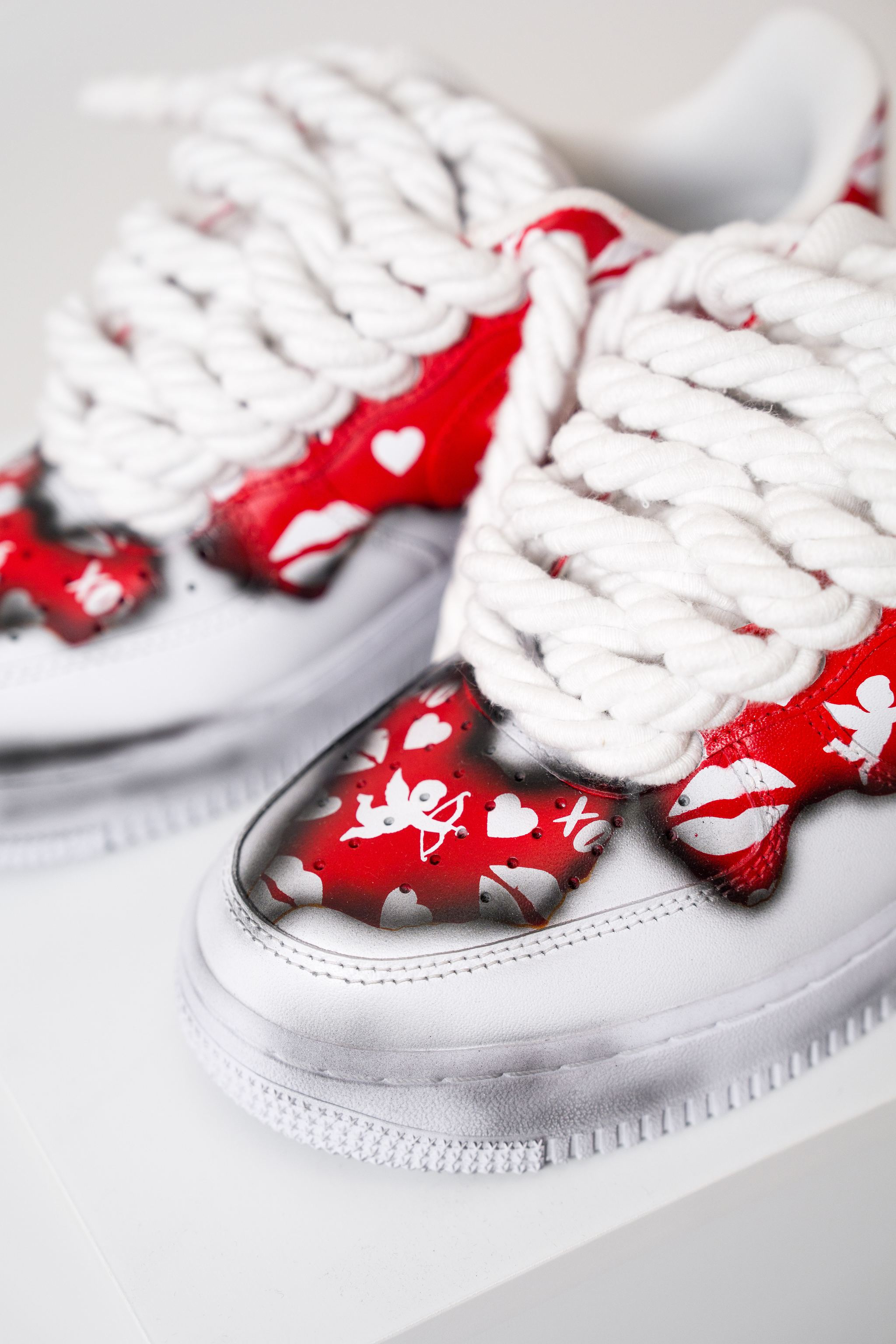 Nike Air Force 1 LOVE "Rope Laces White"