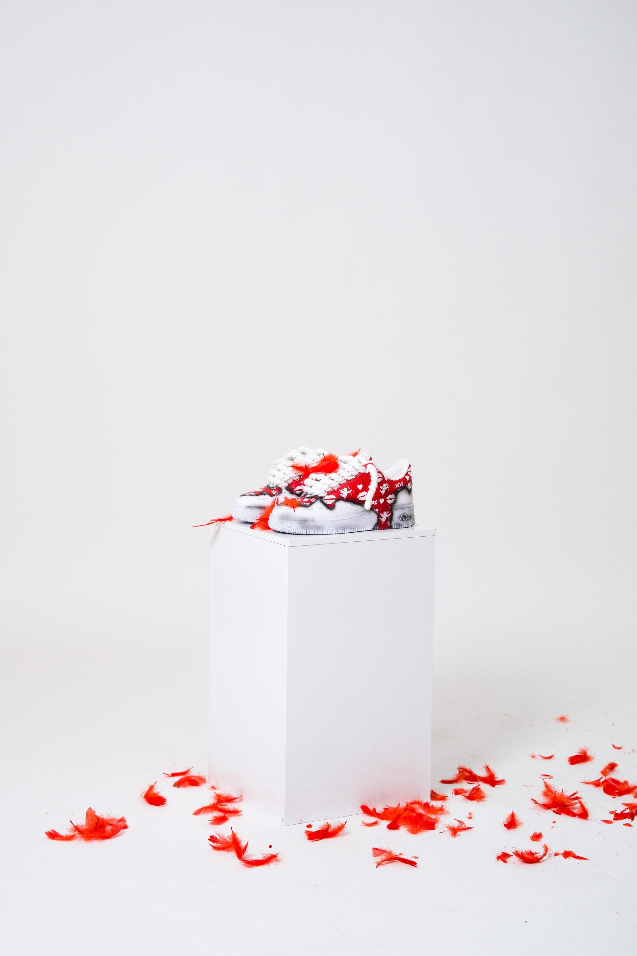 Nike Air Force 1 LOVE "Rope Laces White"