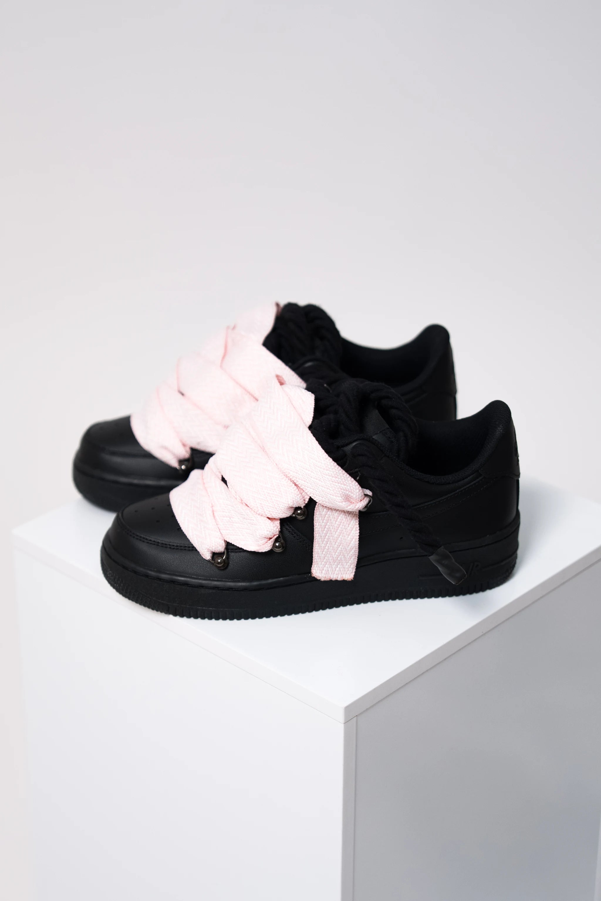 Nike Air Force 1 Lanvin Pink "Rope Laces White"