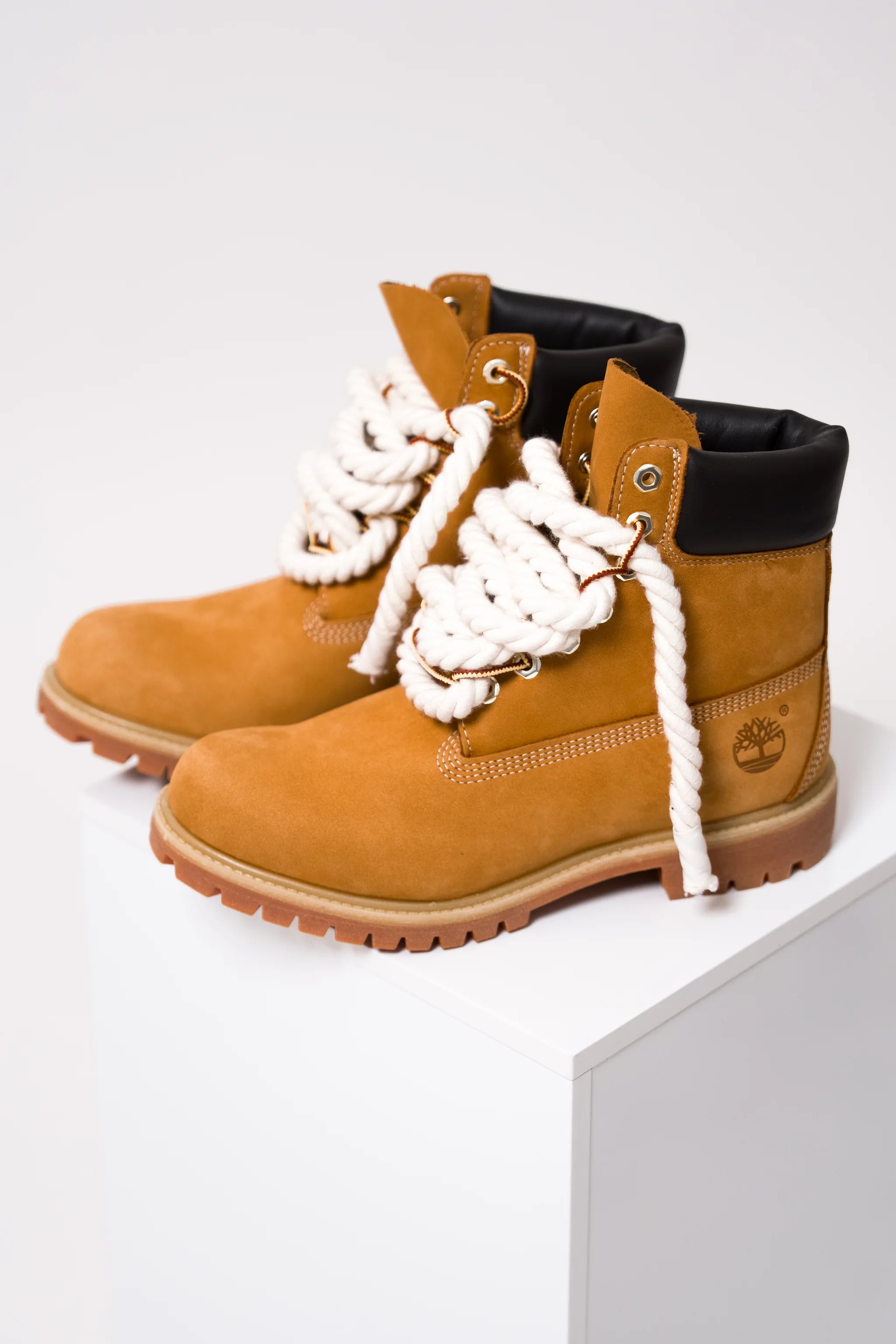Timberland Premium 6-Inch "Rope Laces Cream"