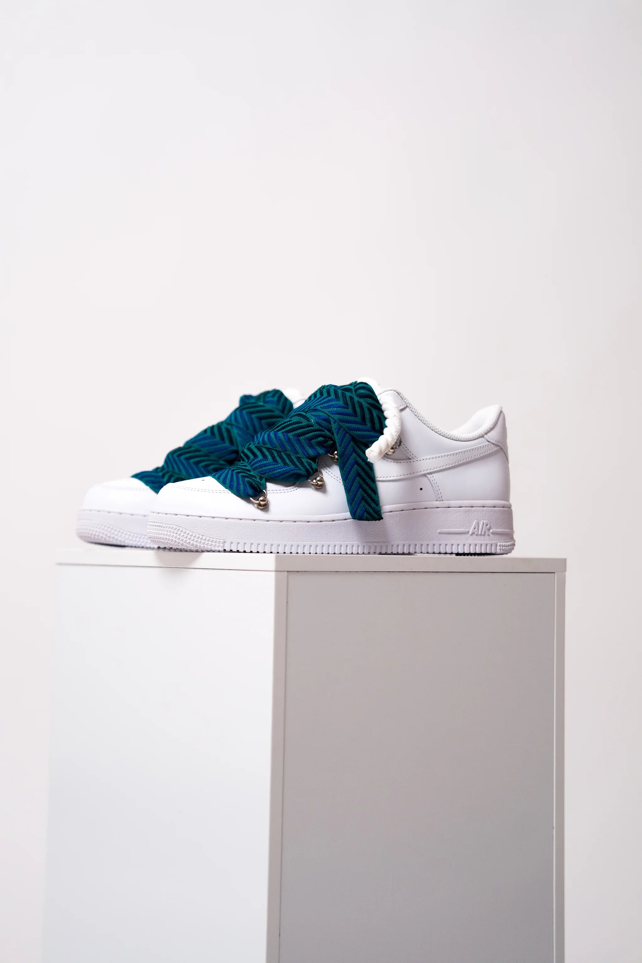 Nike Air Force 1 Lanvin Blue "Rope Laces White"