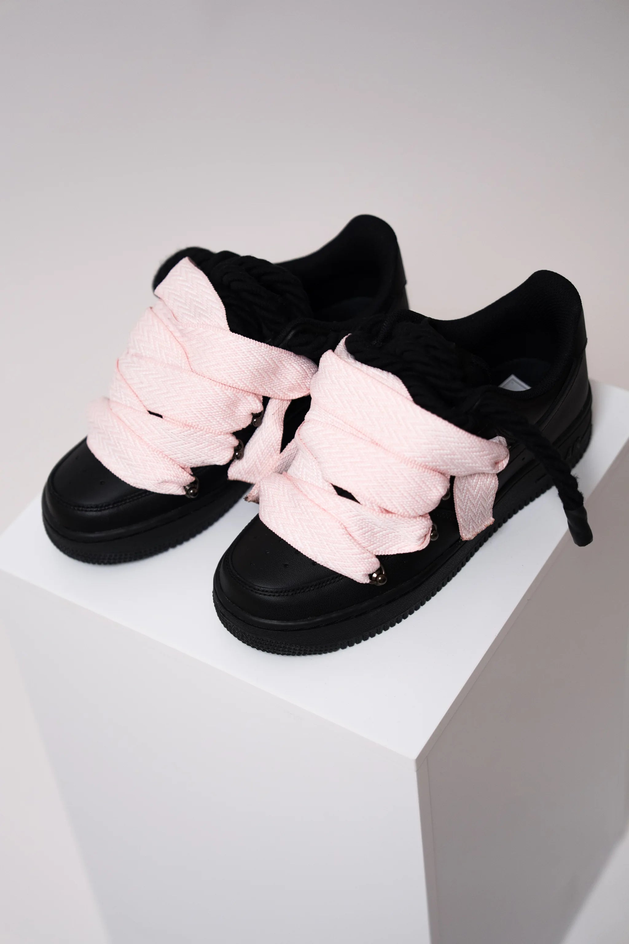Nike Air Force 1 Lanvin Pink "Rope Laces White"