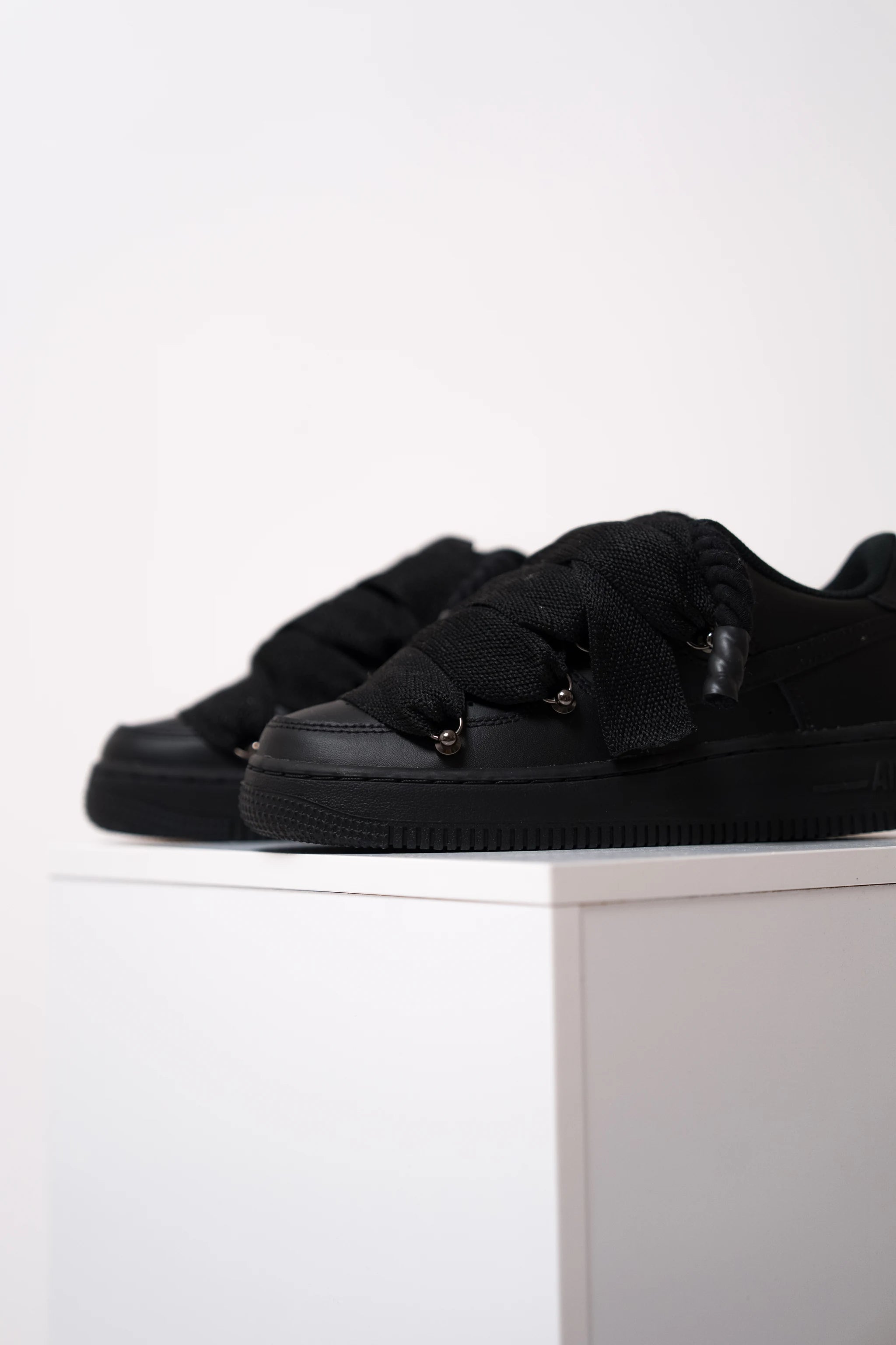 Nike Air Force 1 Lanvin Black "Rope Laces Black"
