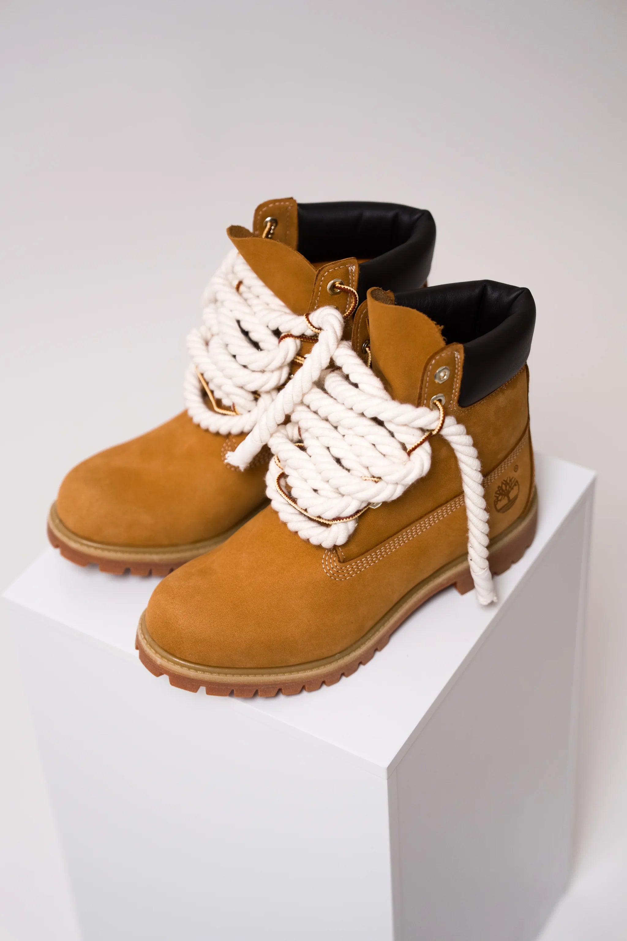 Timberland Premium 6-Inch "Rope Laces Cream"