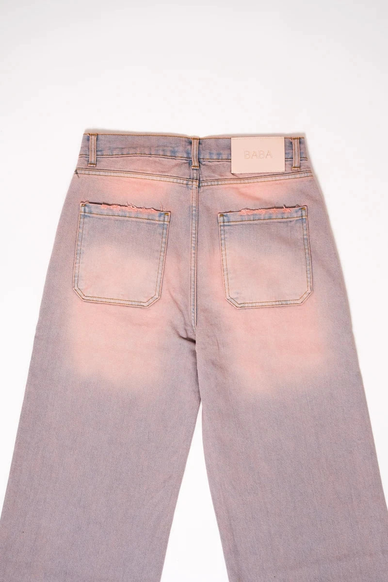 BABA Denim - Washed Pink