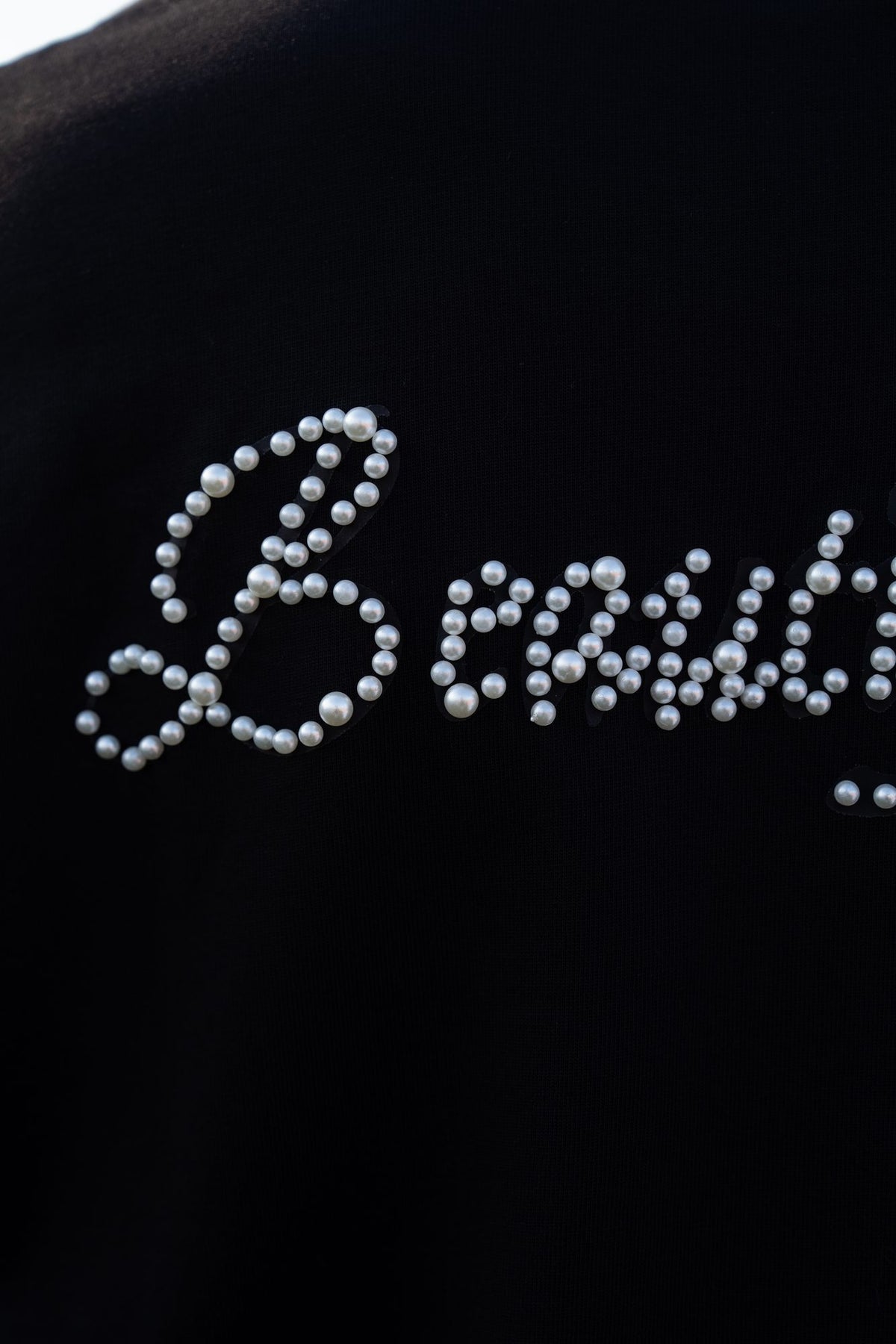 BABA Pearls T-Shirt- Black