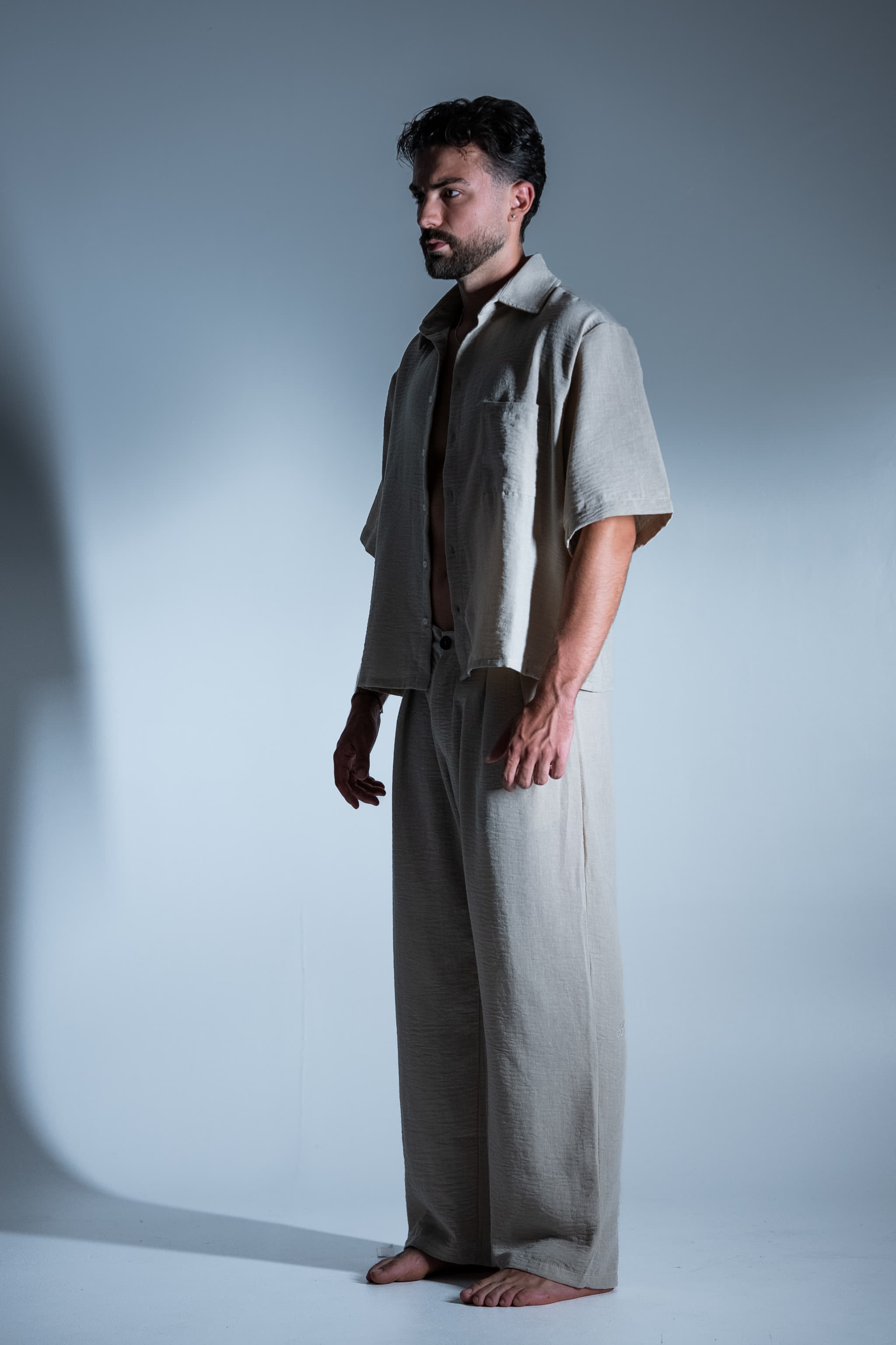 BABA Matching Set Misto Lino - Beige