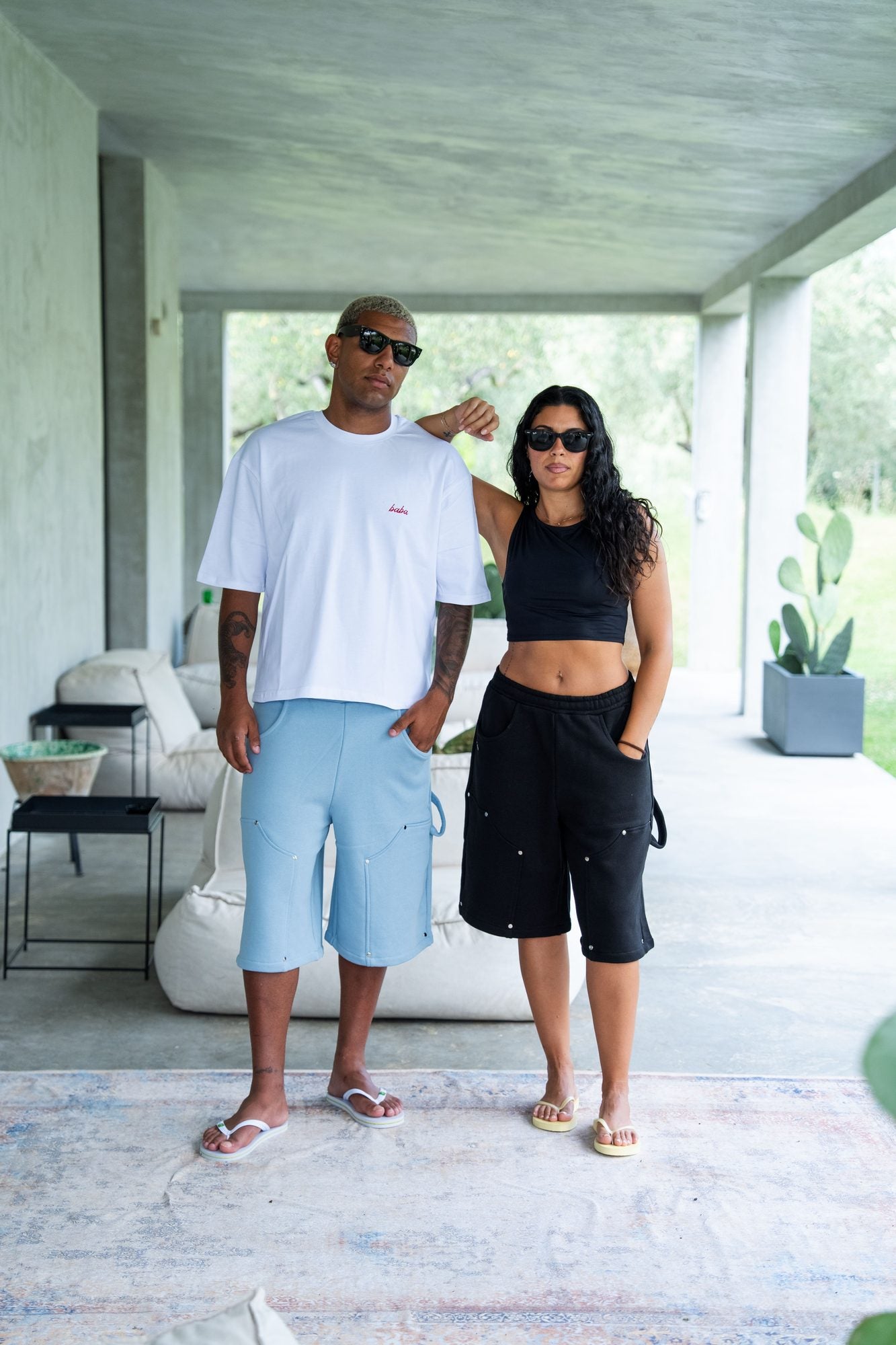 BABA Carpenter Shorts - Black