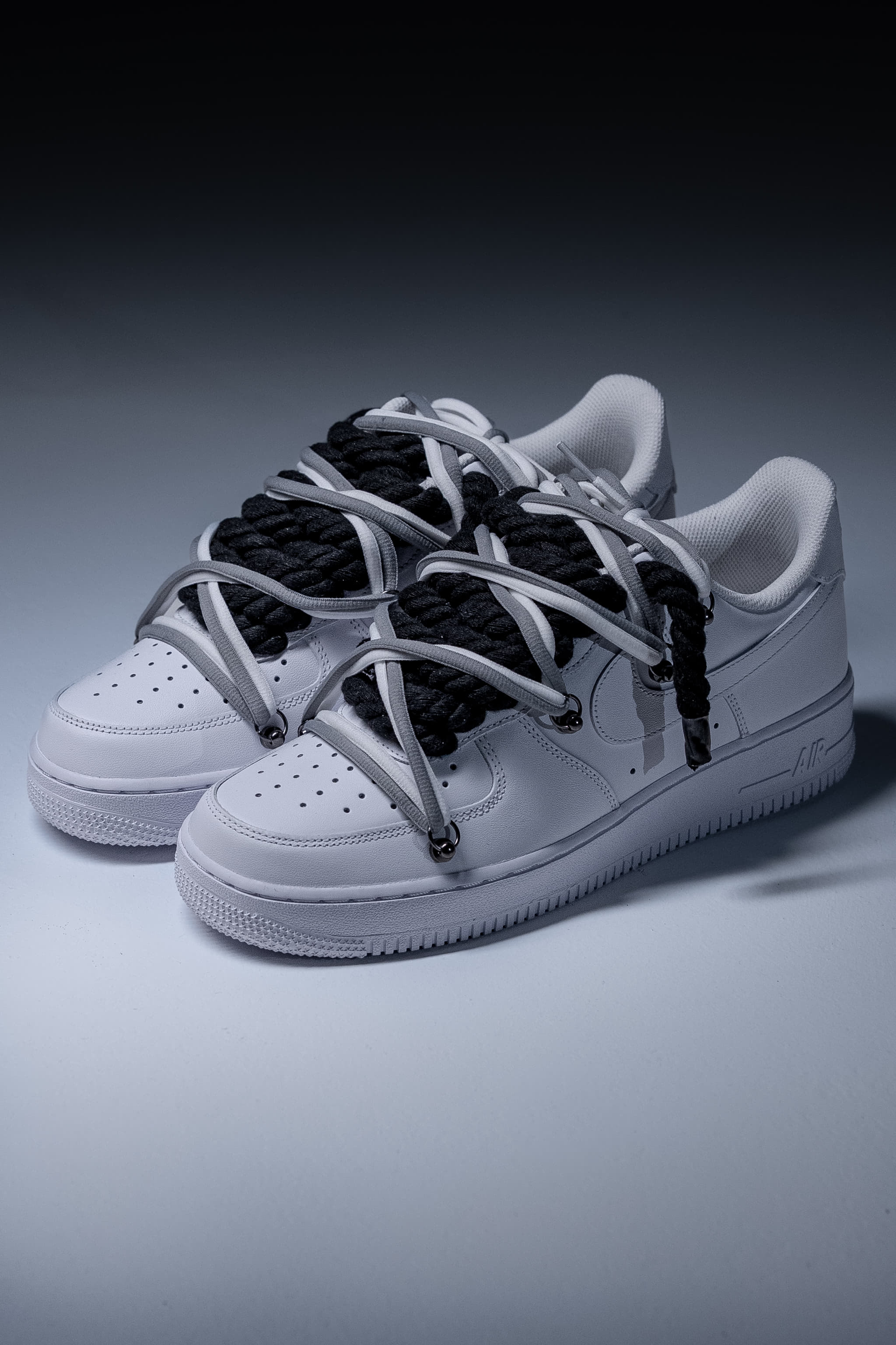 Nike Air Force 1 "Rope Laces Black" Double Gol
