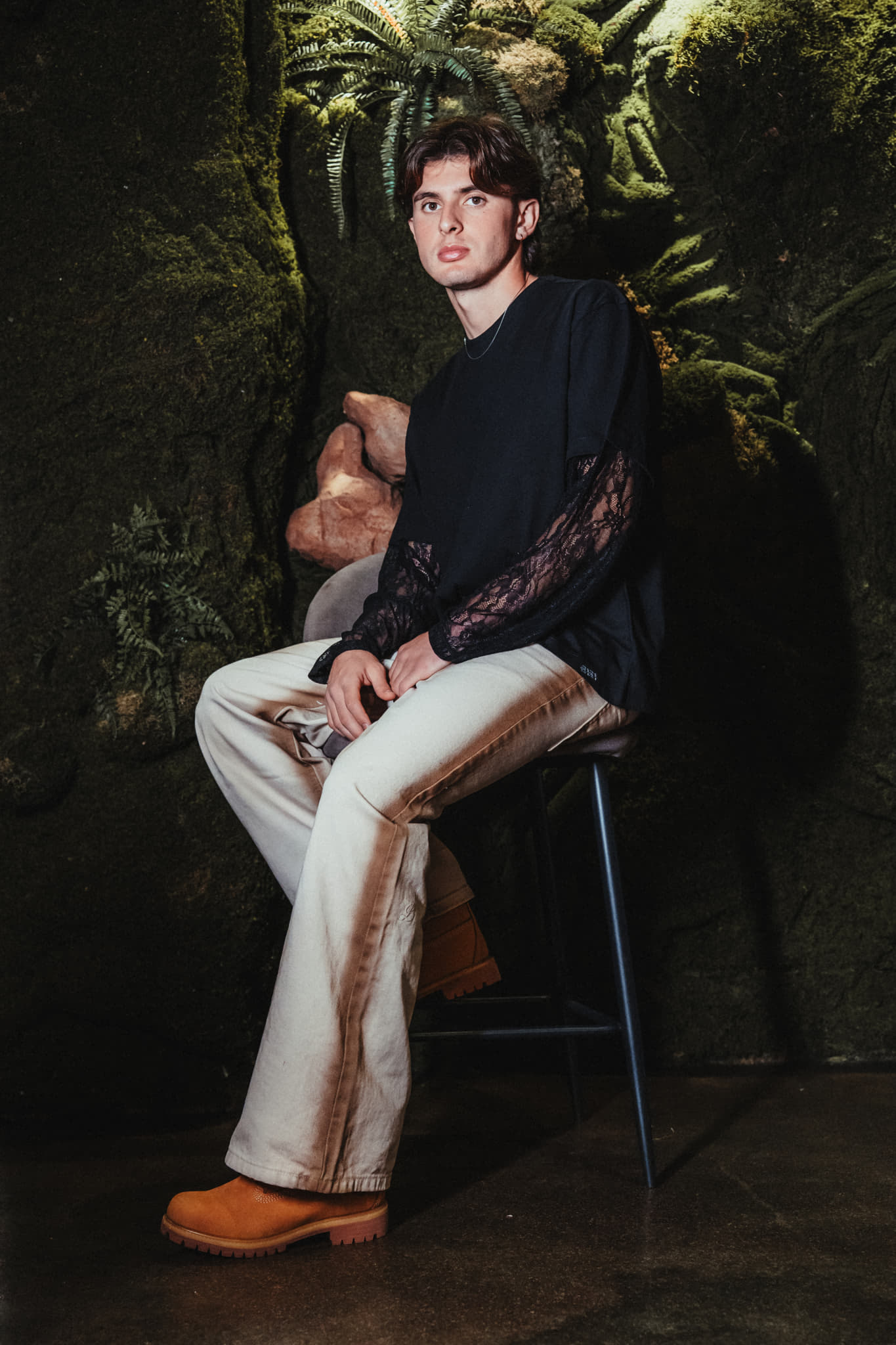 BABA Denim Sand Lines - Beige