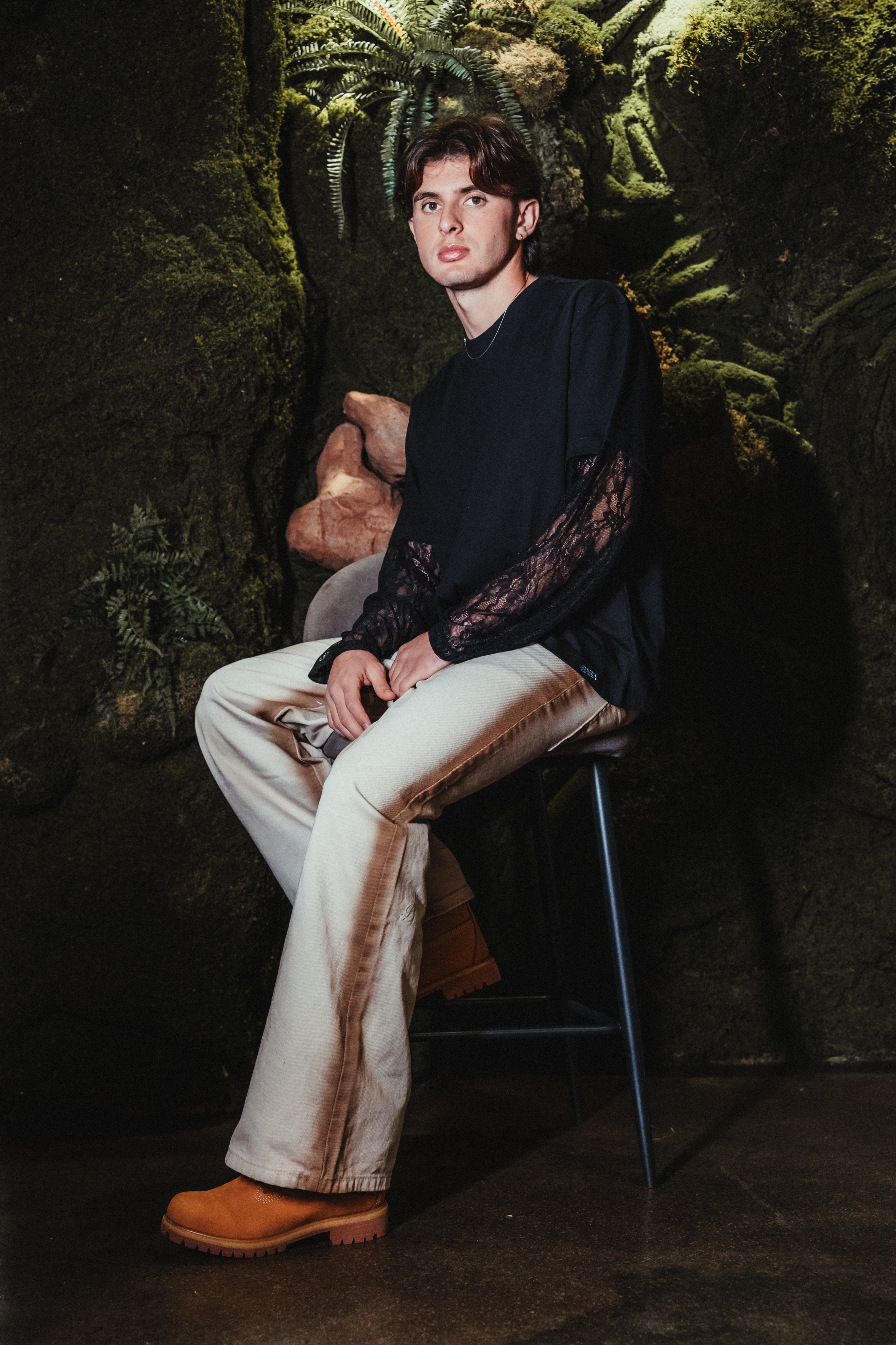 BABA Denim Sand Lines - Beige