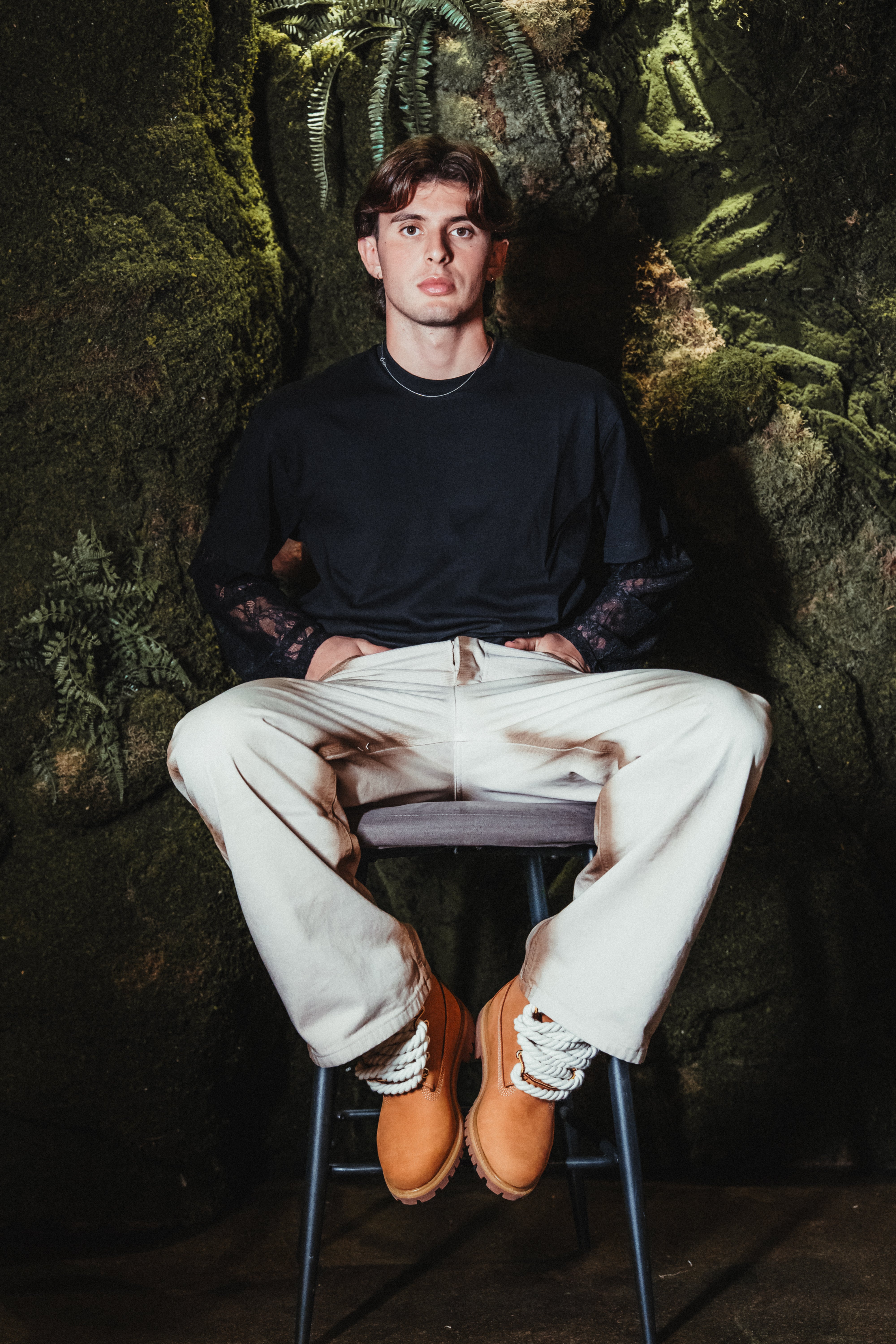 BABA Denim Sand Lines - Beige