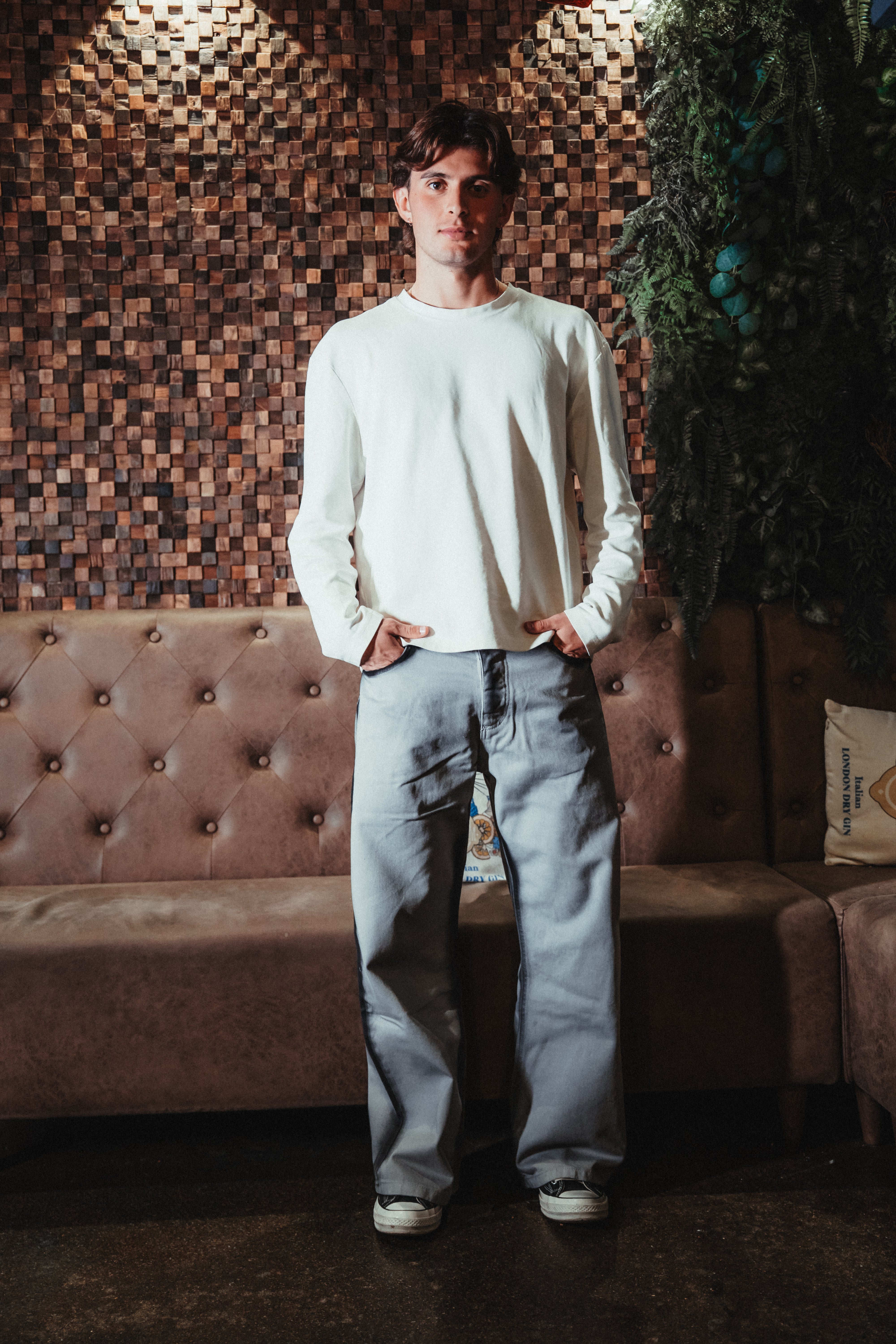 BABA Denim Stone Lines - Grey