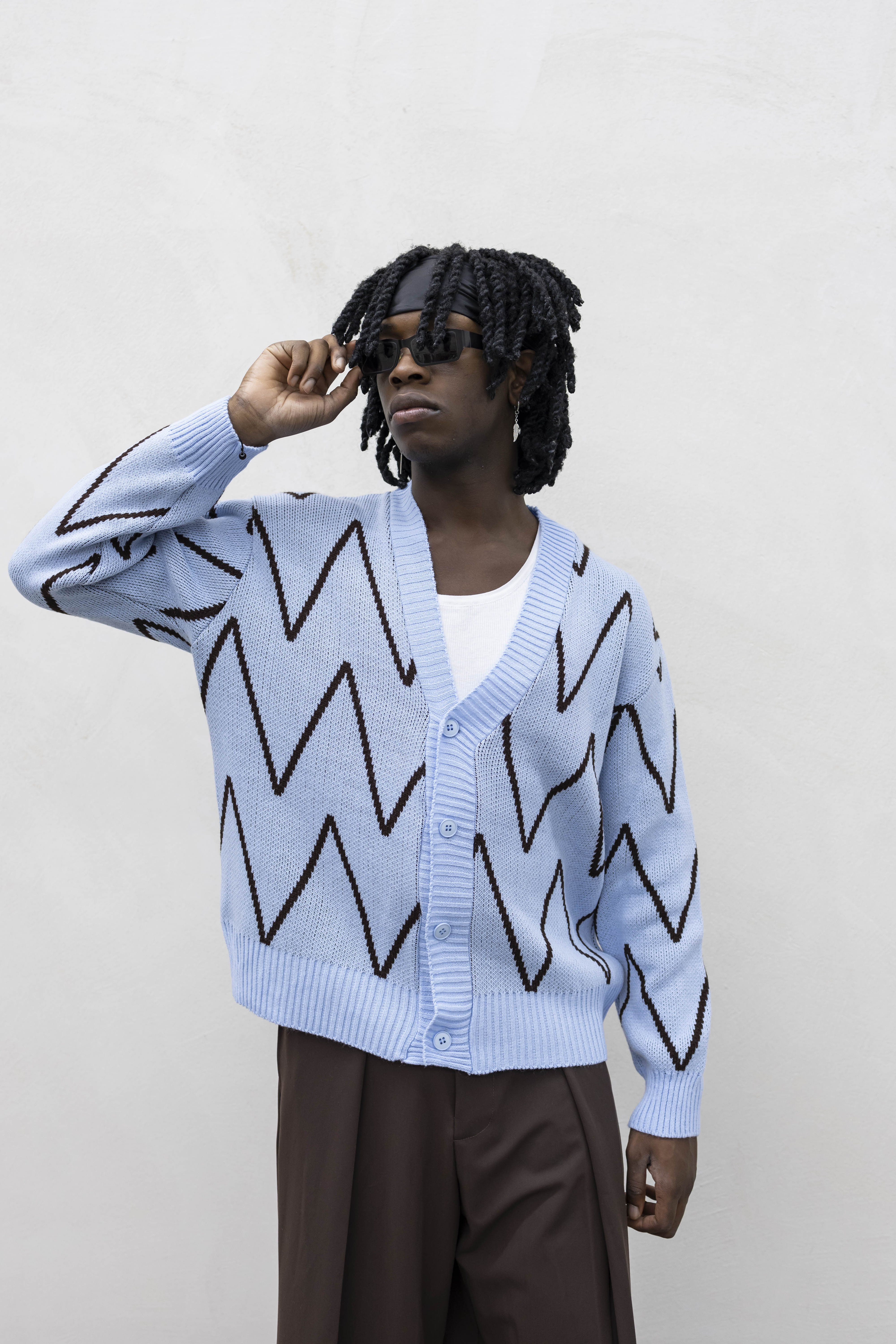 Cardigan Light Blue
