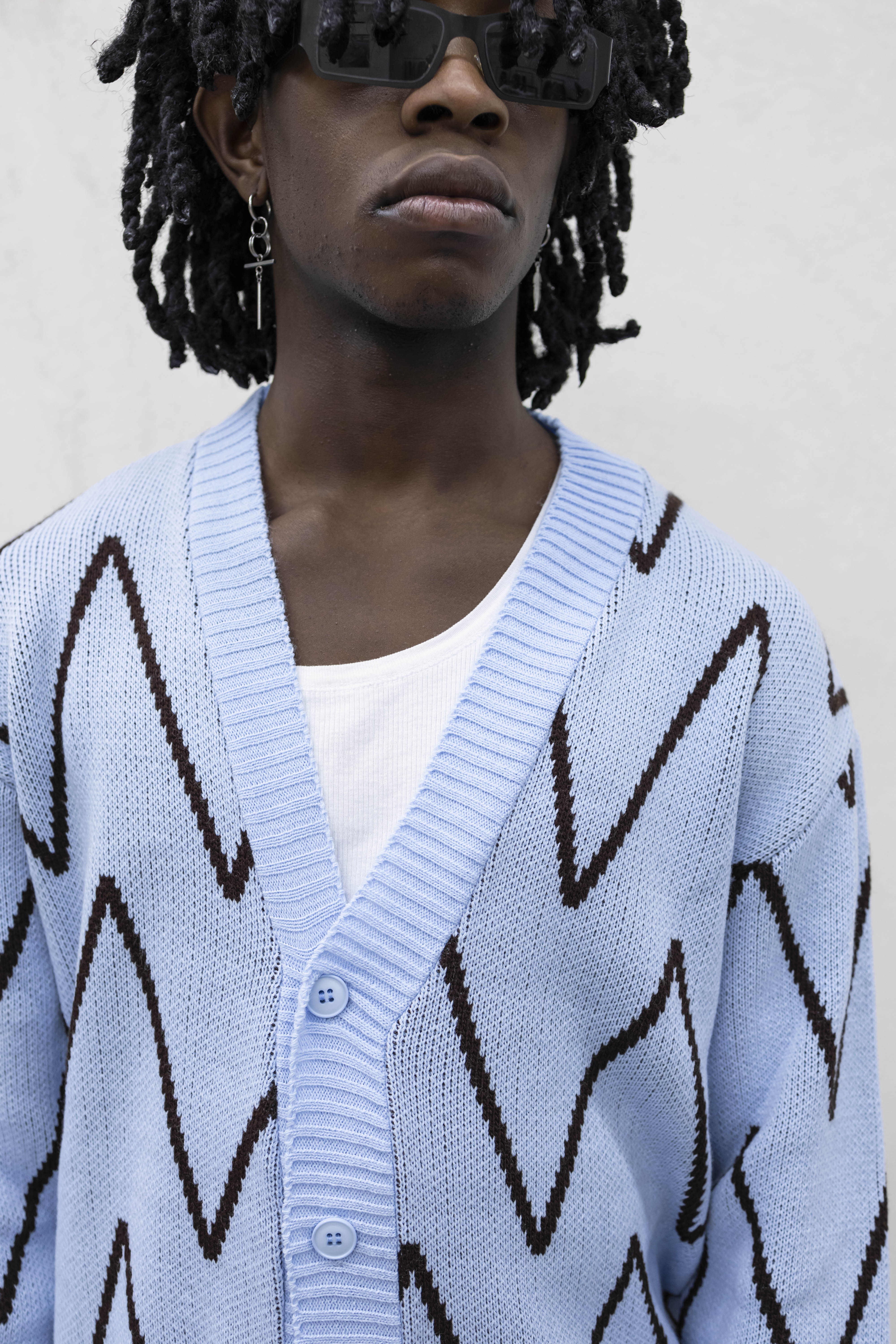 Cardigan Light Blue
