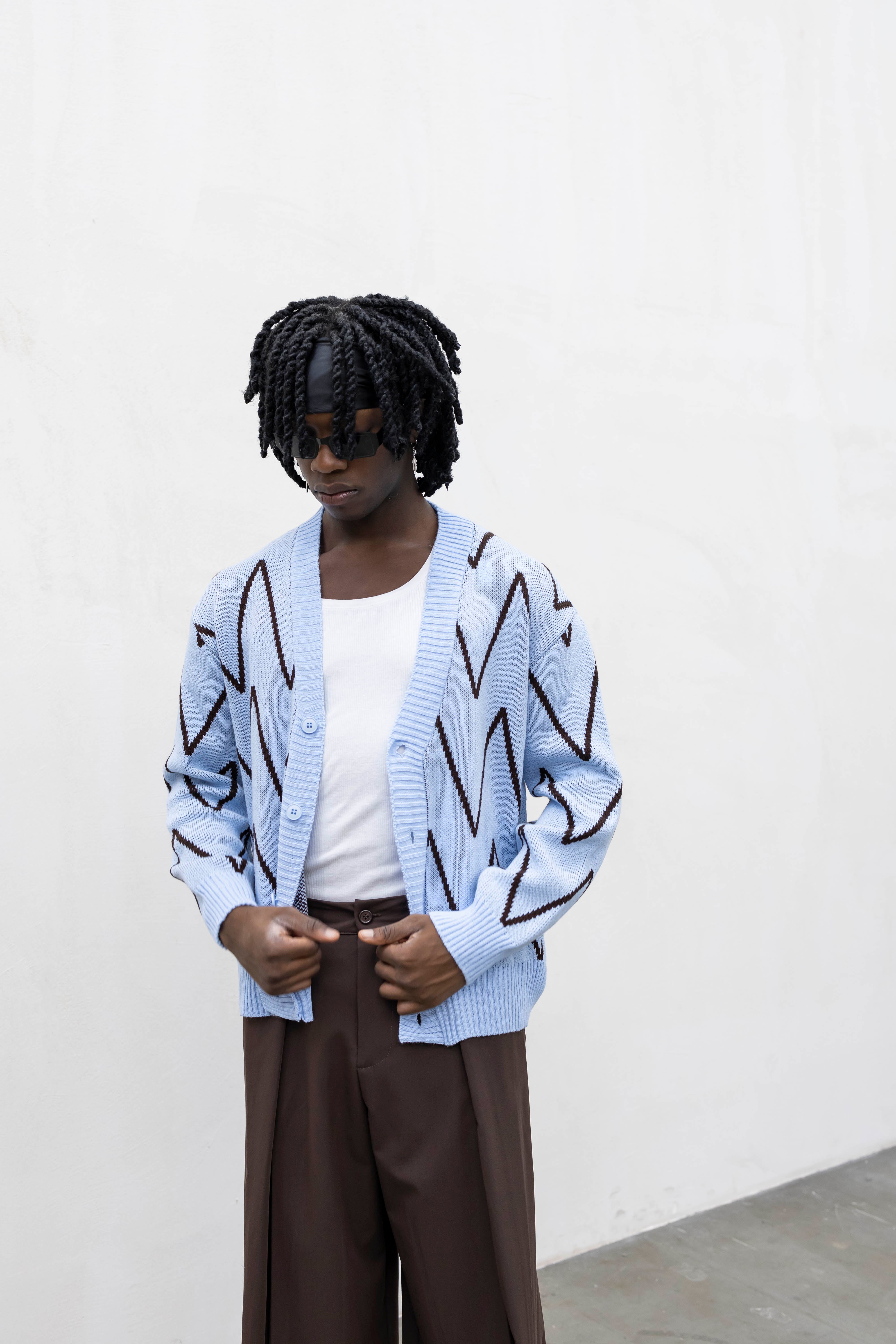Cardigan Light Blue