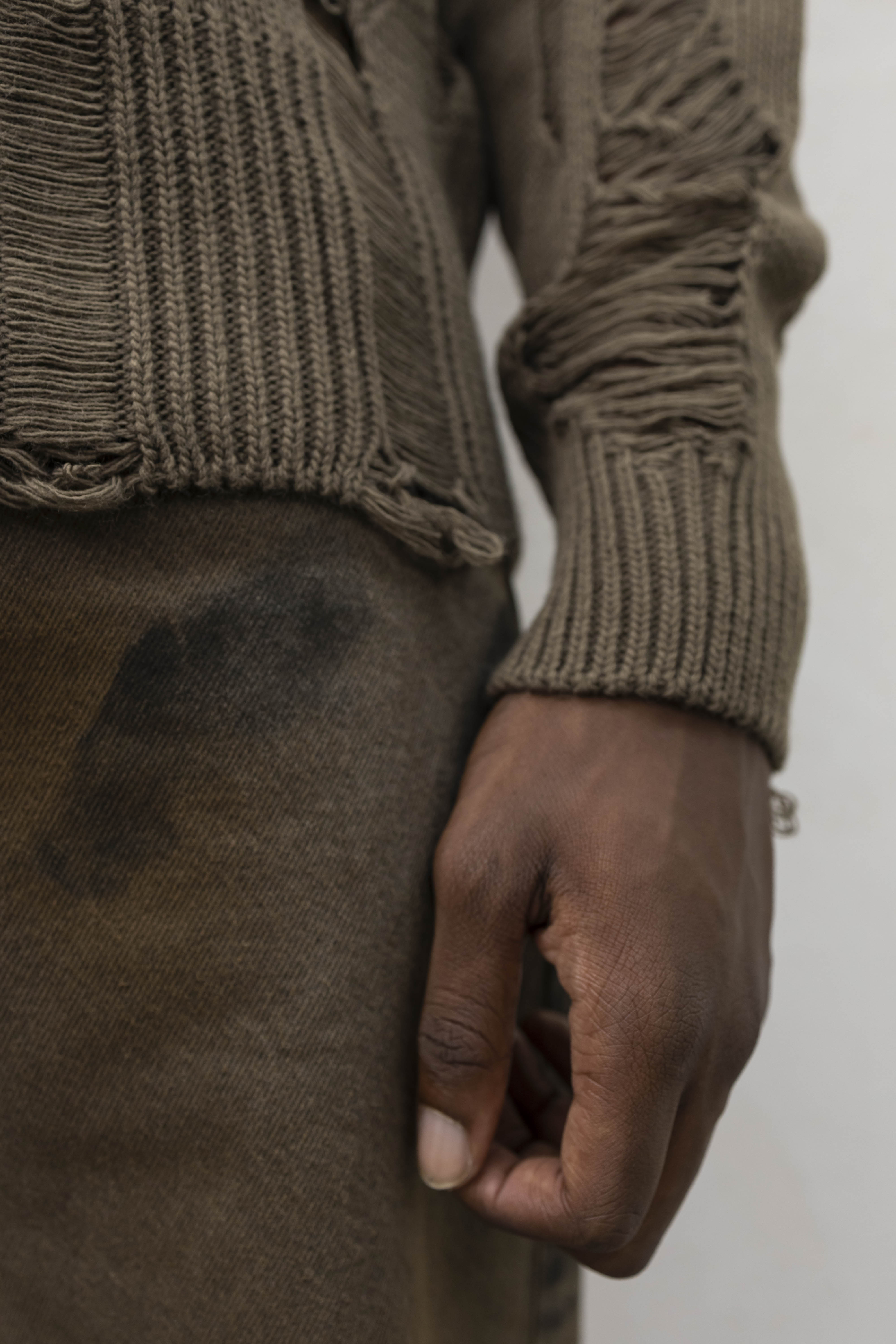 Maglia Abrasioni Girocollo Brown