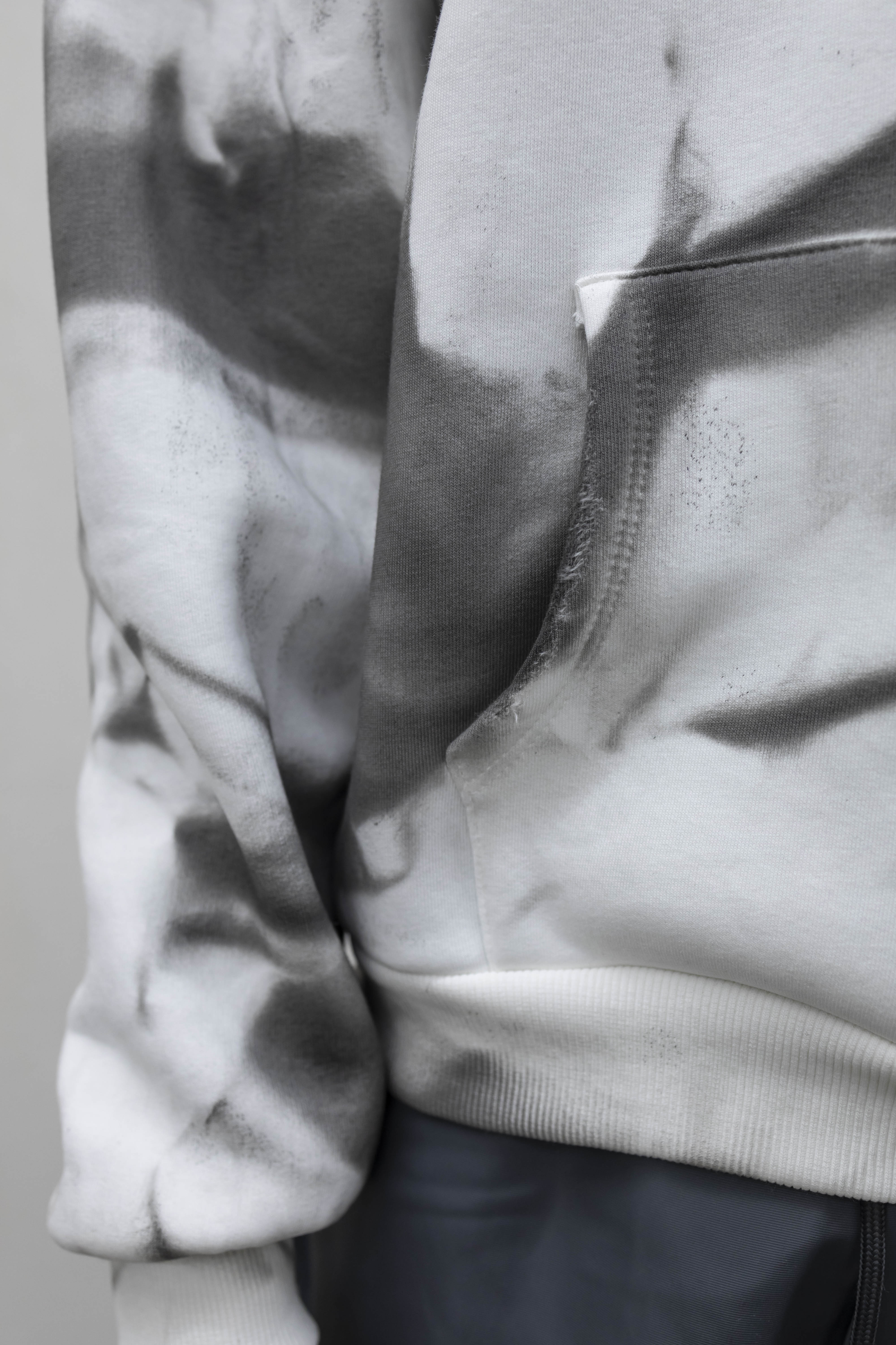 Perfect Hoodie Abstract White