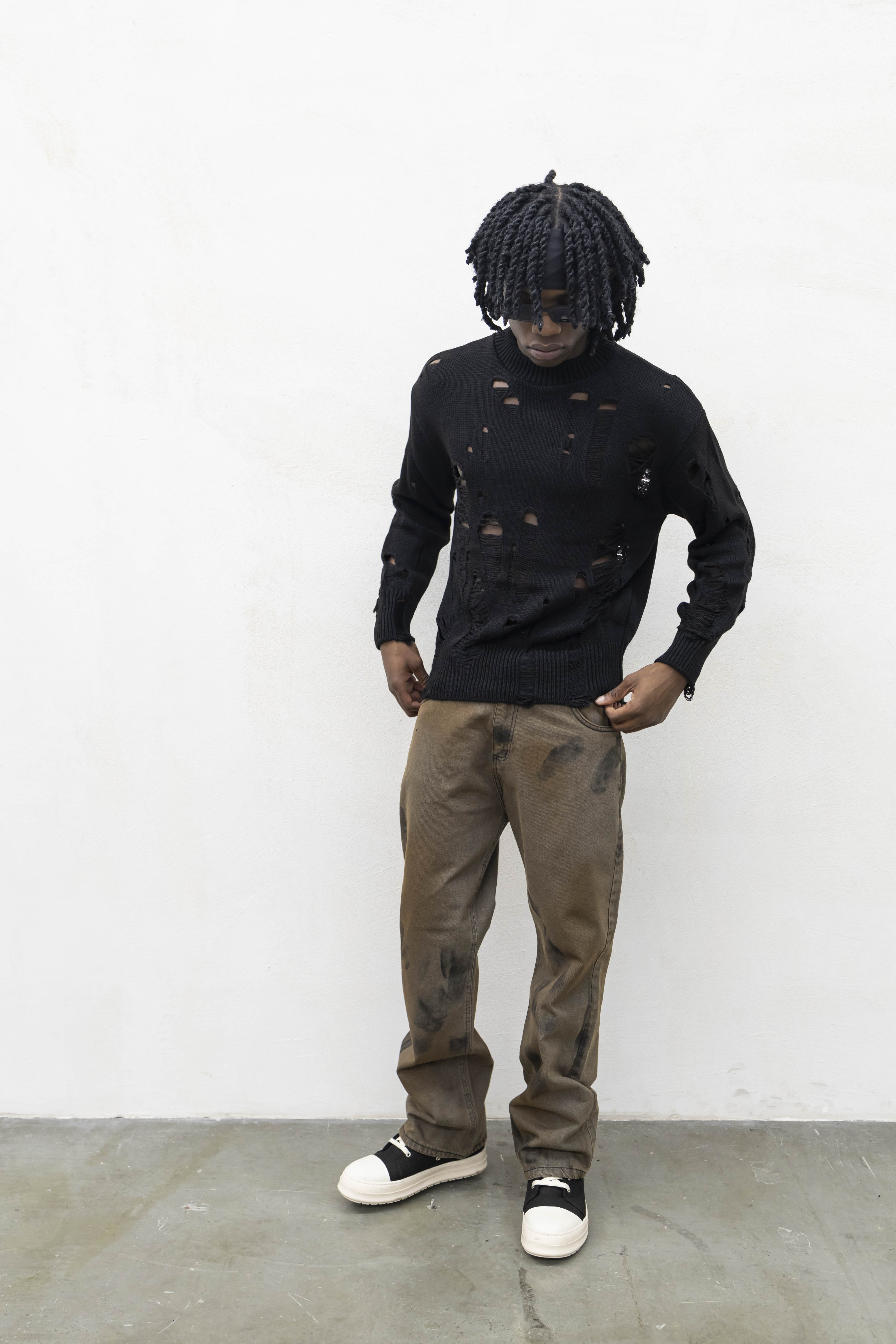 Maglia Abrasioni Girocollo Black
