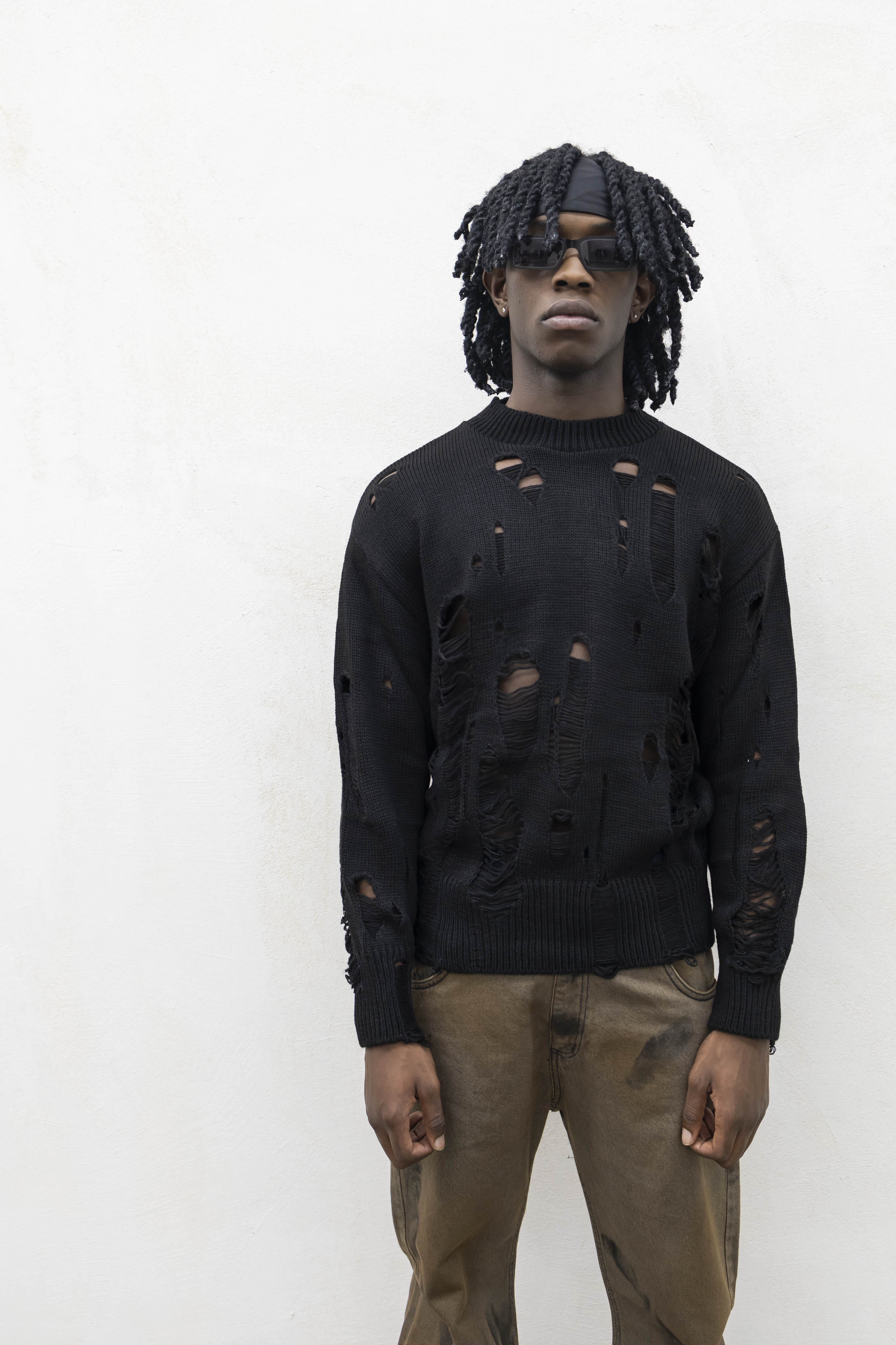 Maglia Abrasioni Girocollo Black