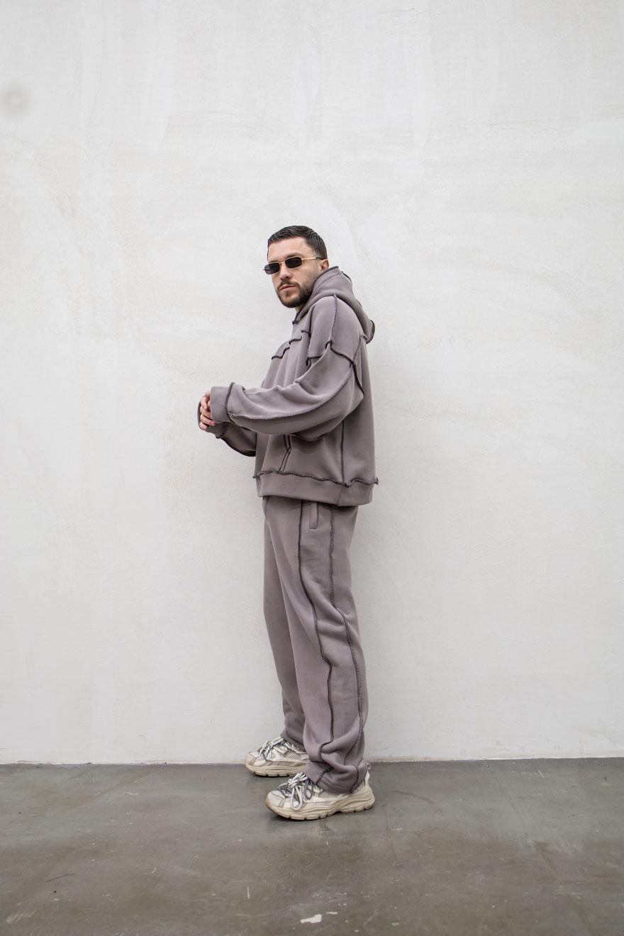 Brown Lapel Coordinated