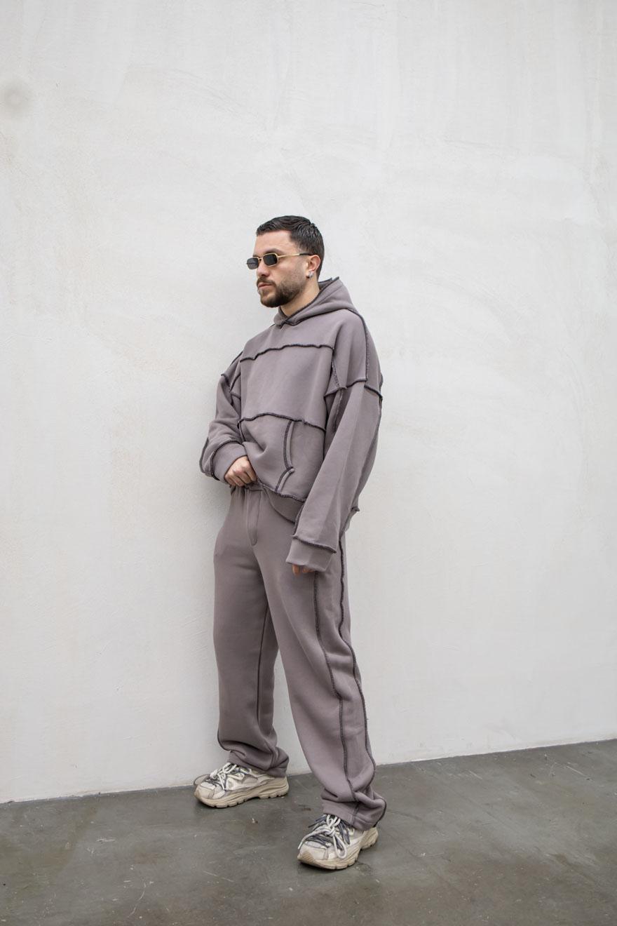 Brown Lapel Coordinated