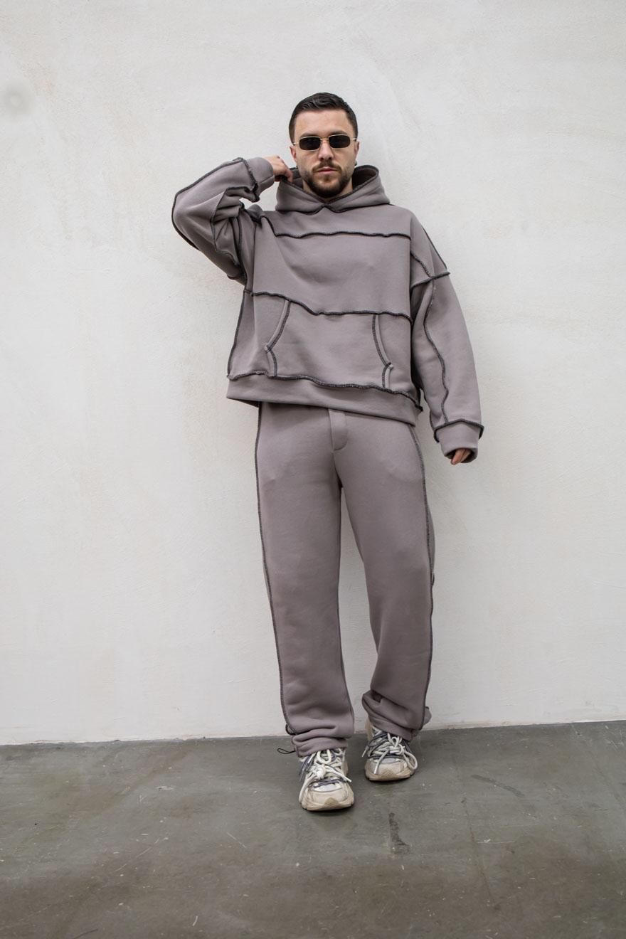 Brown Lapel Coordinated