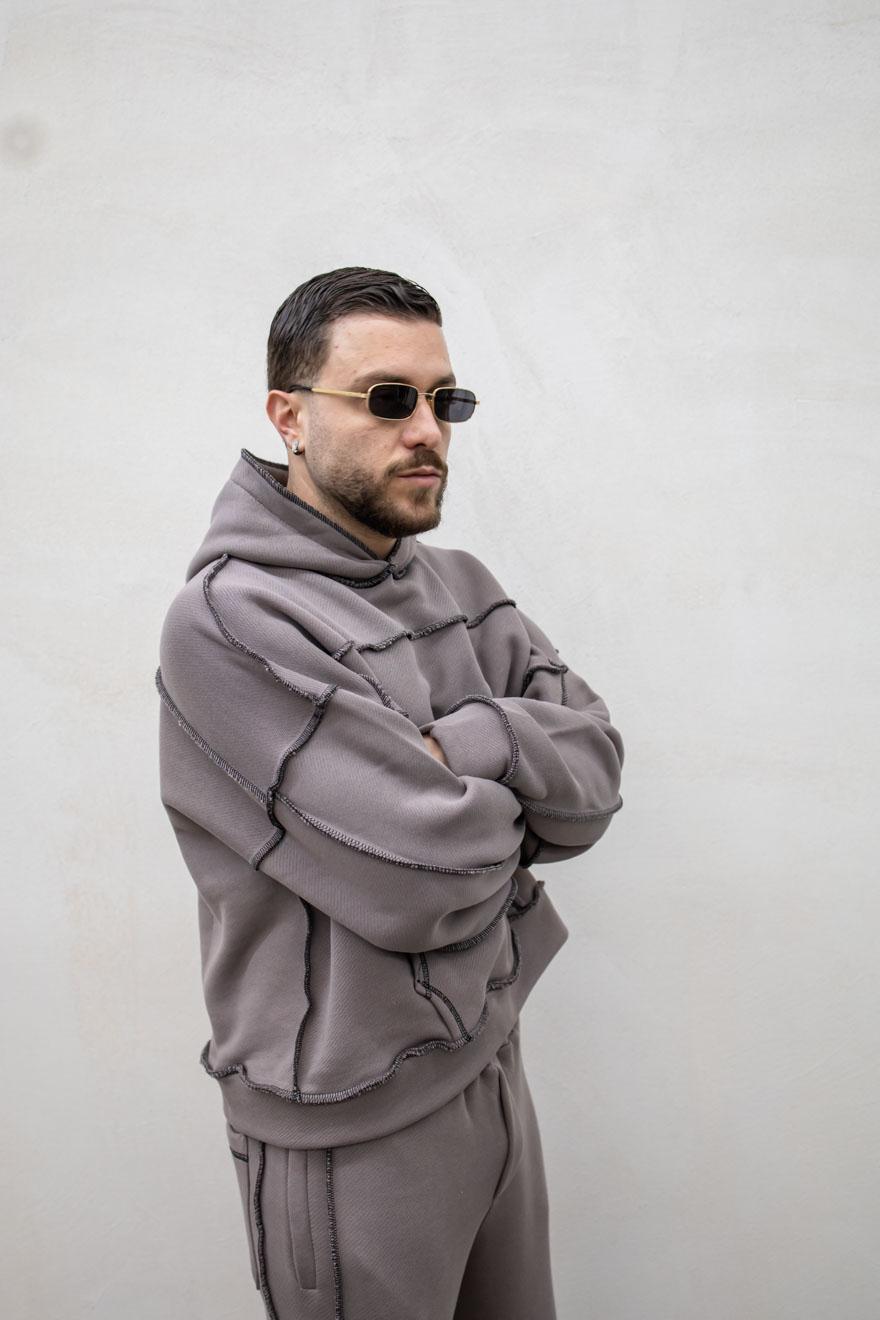 Brown Lapel Coordinated