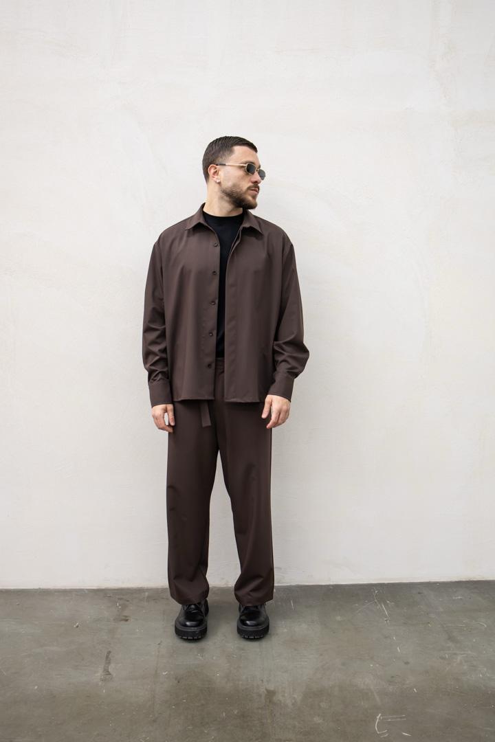 Easy Camicia - Brown