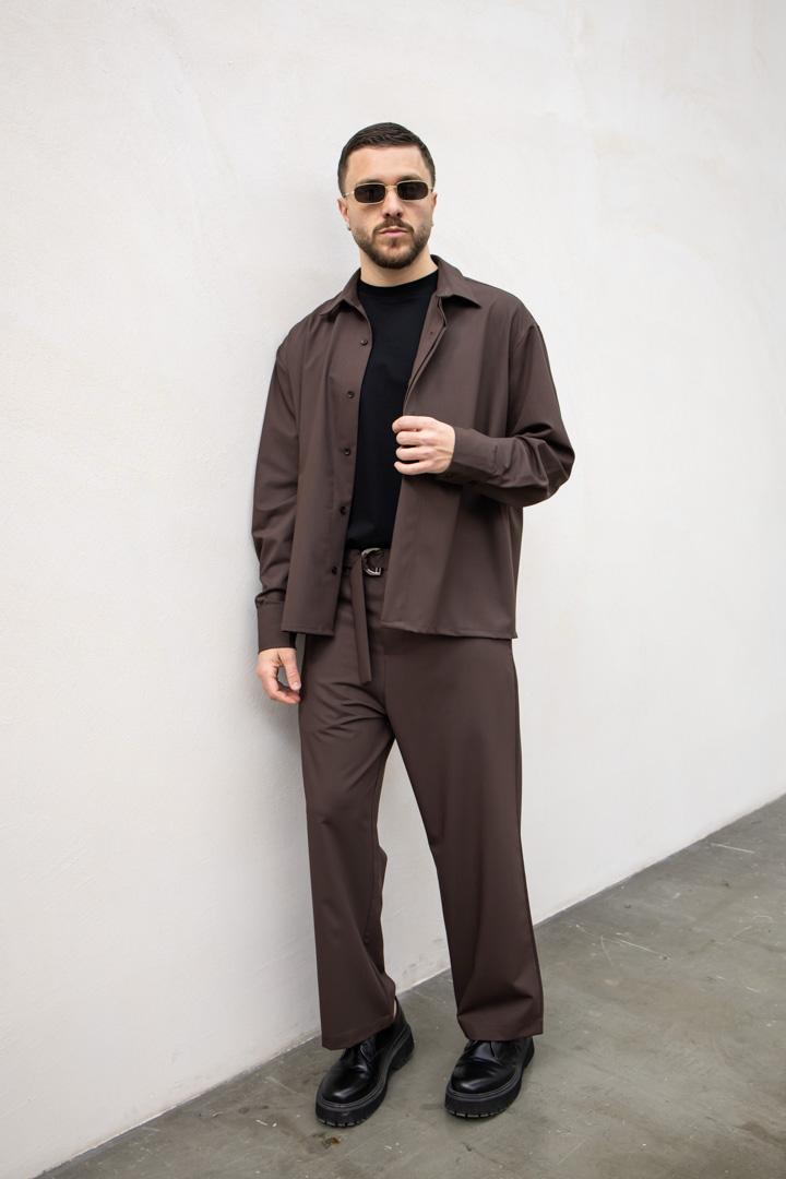 Easy Camicia - Brown