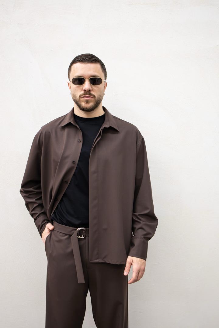 Easy Camicia - Brown