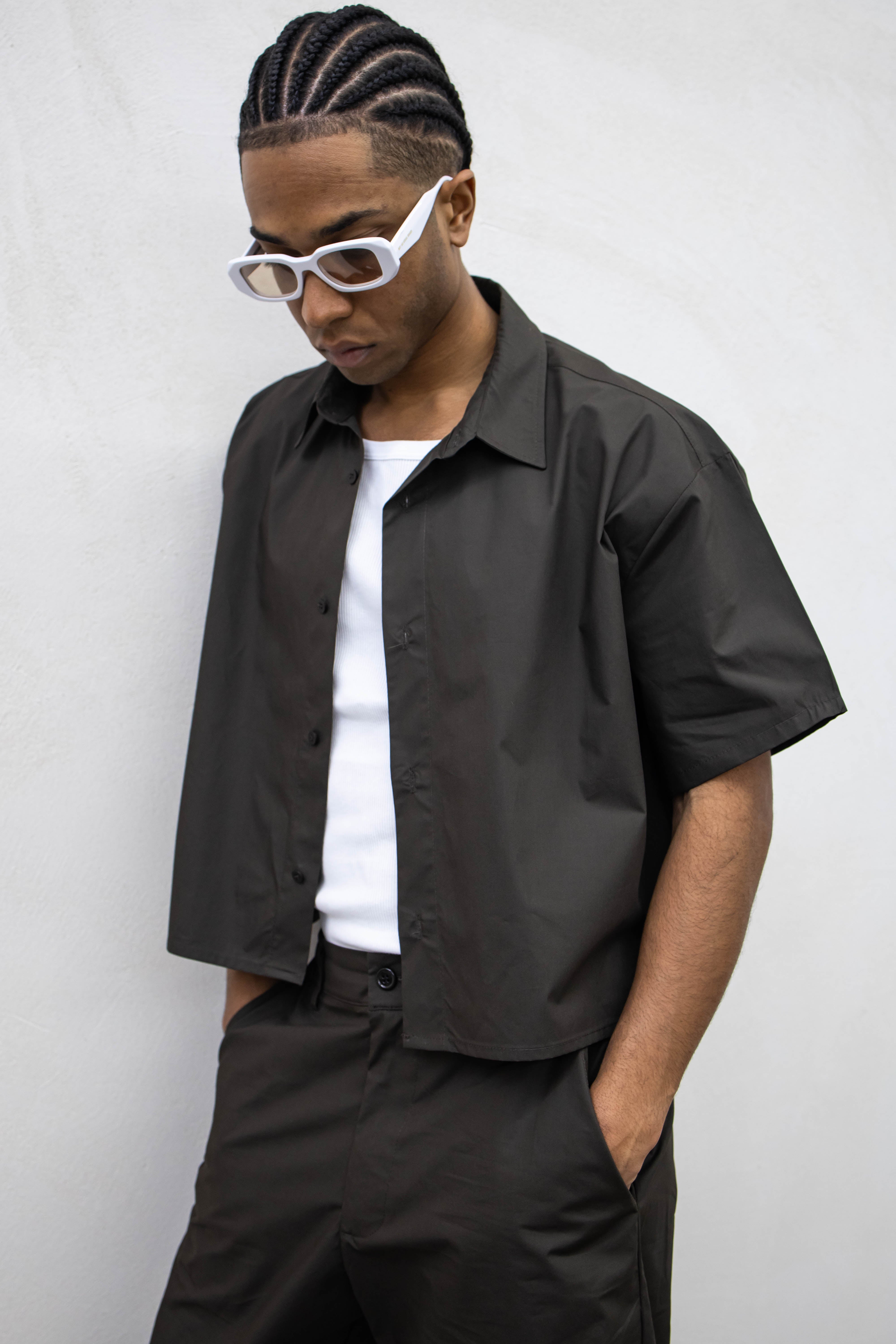 Boxy Parachute - Brown