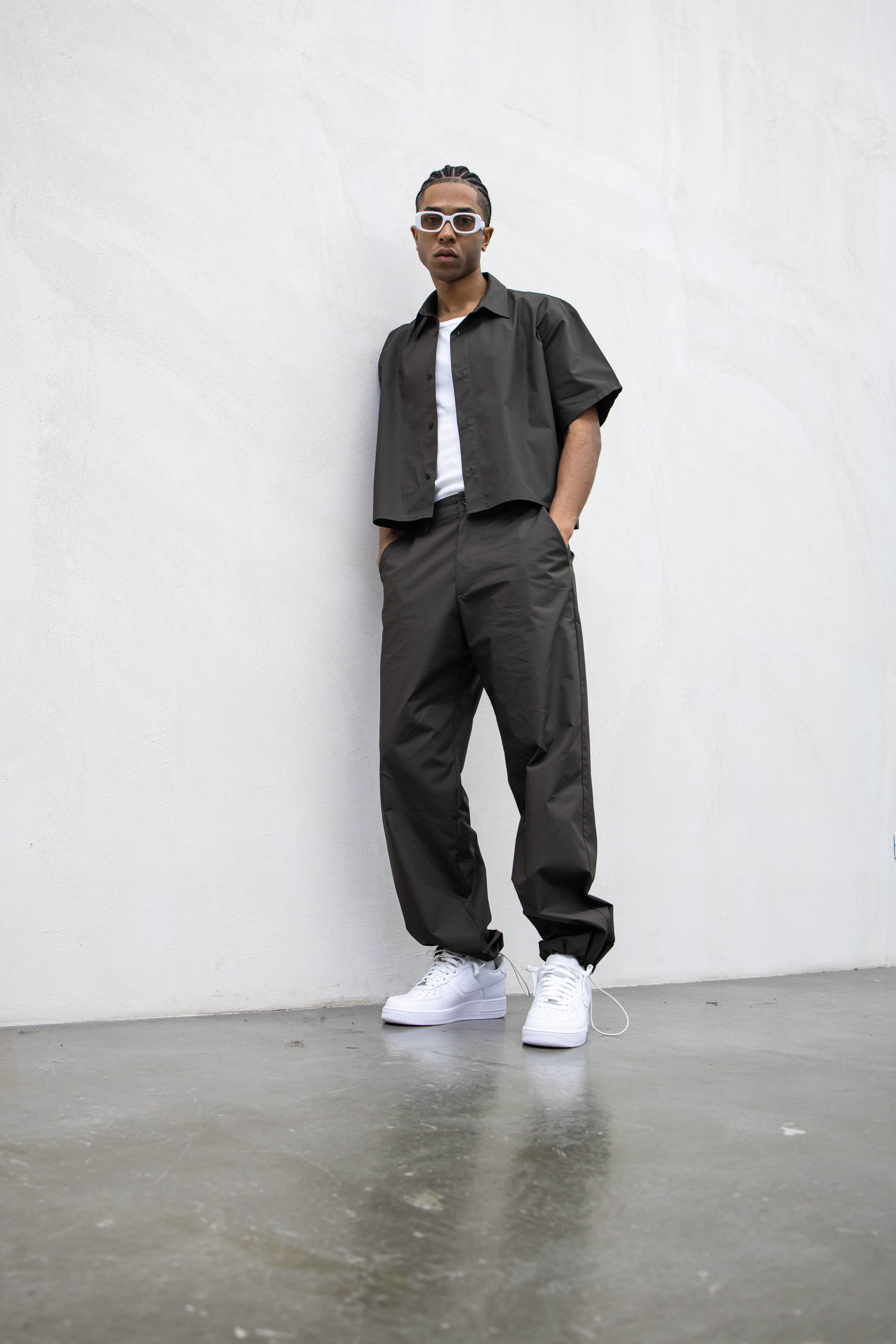 Boxy Parachute - Brown