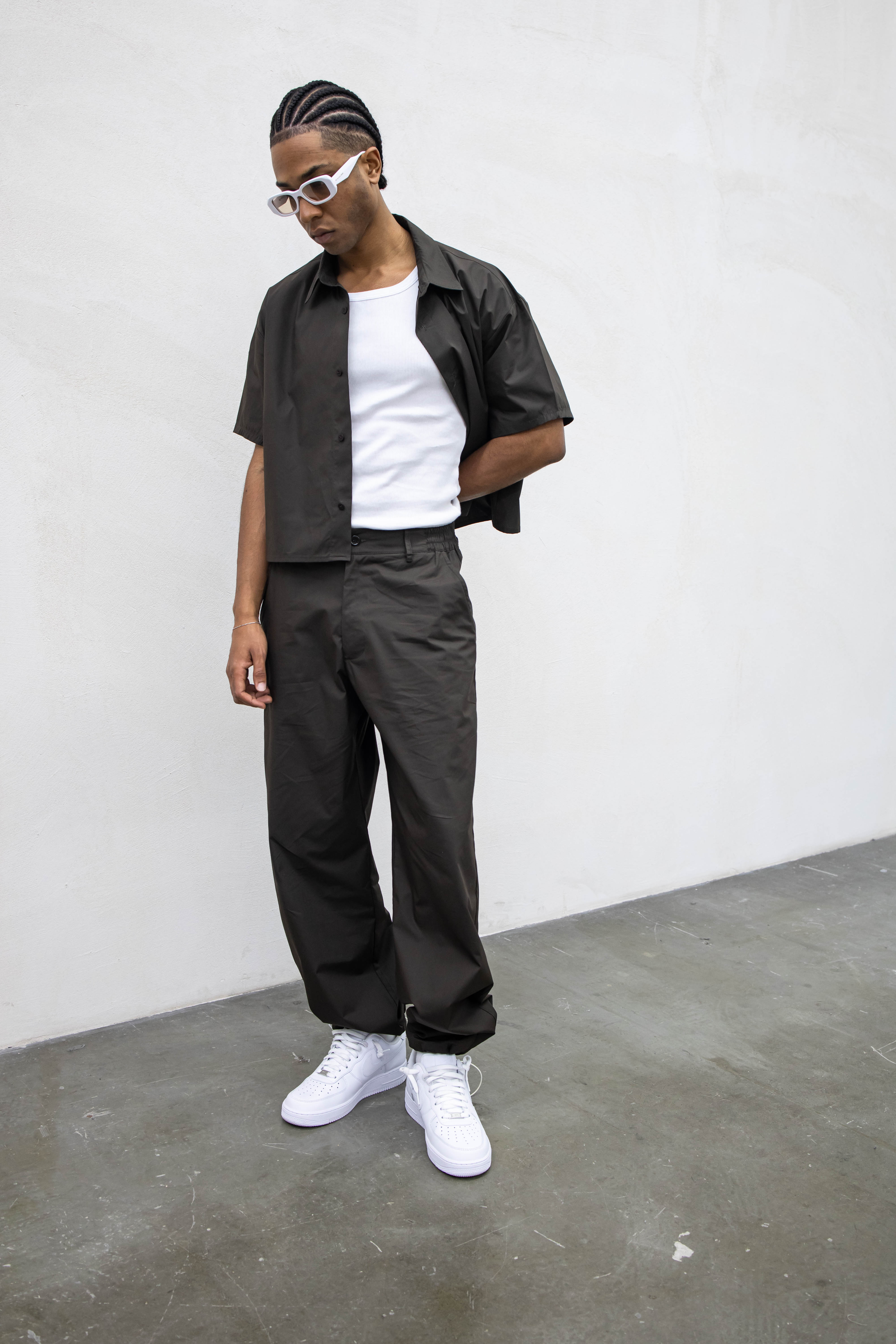 Boxy Parachute - Brown