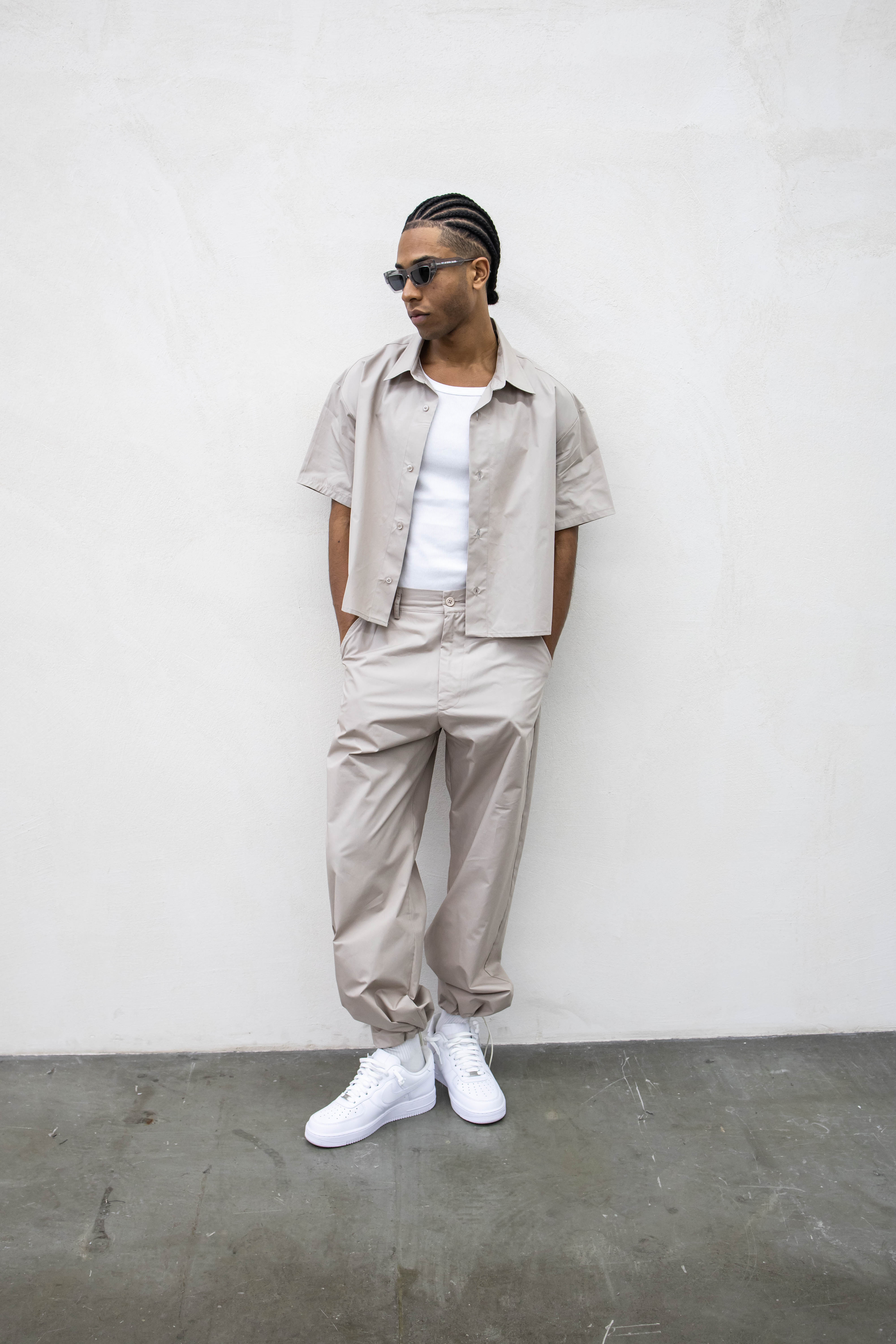 Boxy Parachute - Beige